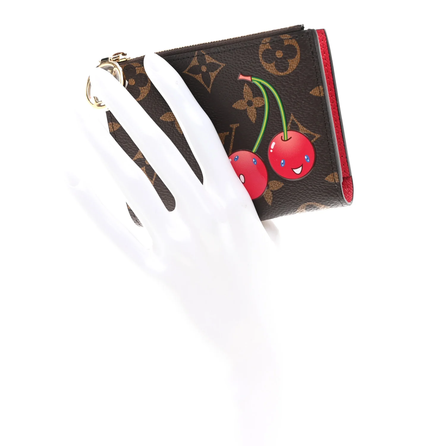 LV X TM Monogram Cerises Lisa Wallet - Image 2