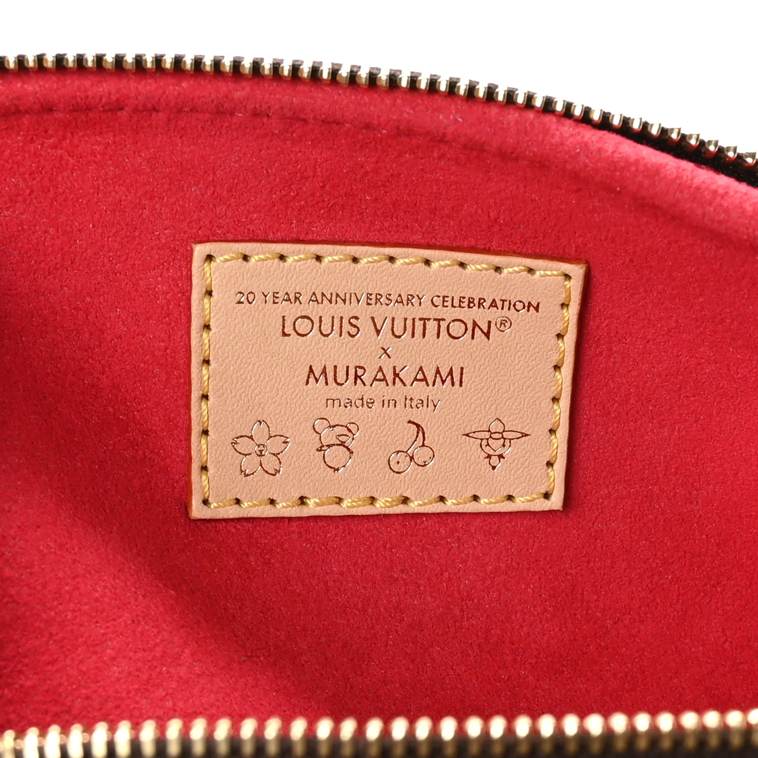 LV X TM Monogram Cerises Mini Bumbag - Image 6
