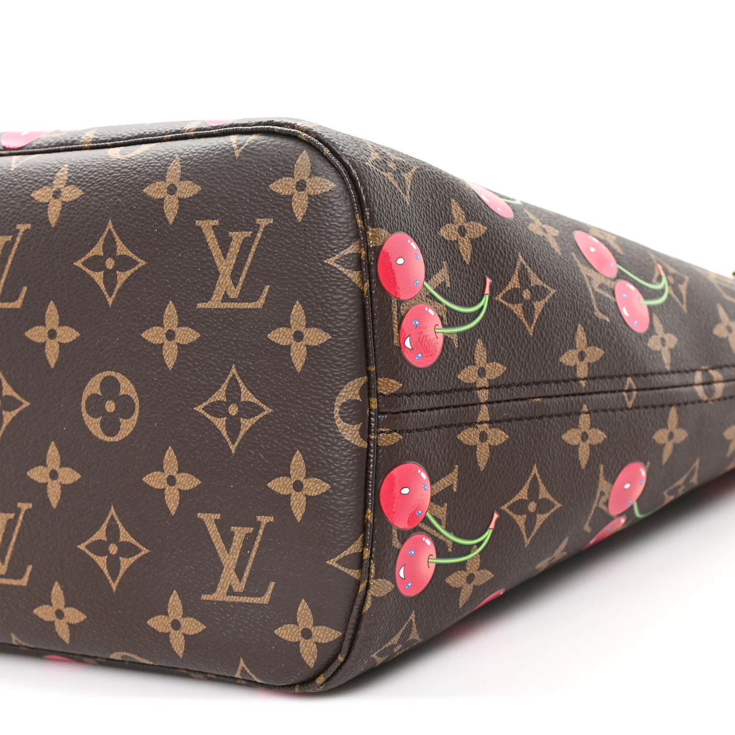 LV X TM Monogram Cerises Neverfull MM - Image 10