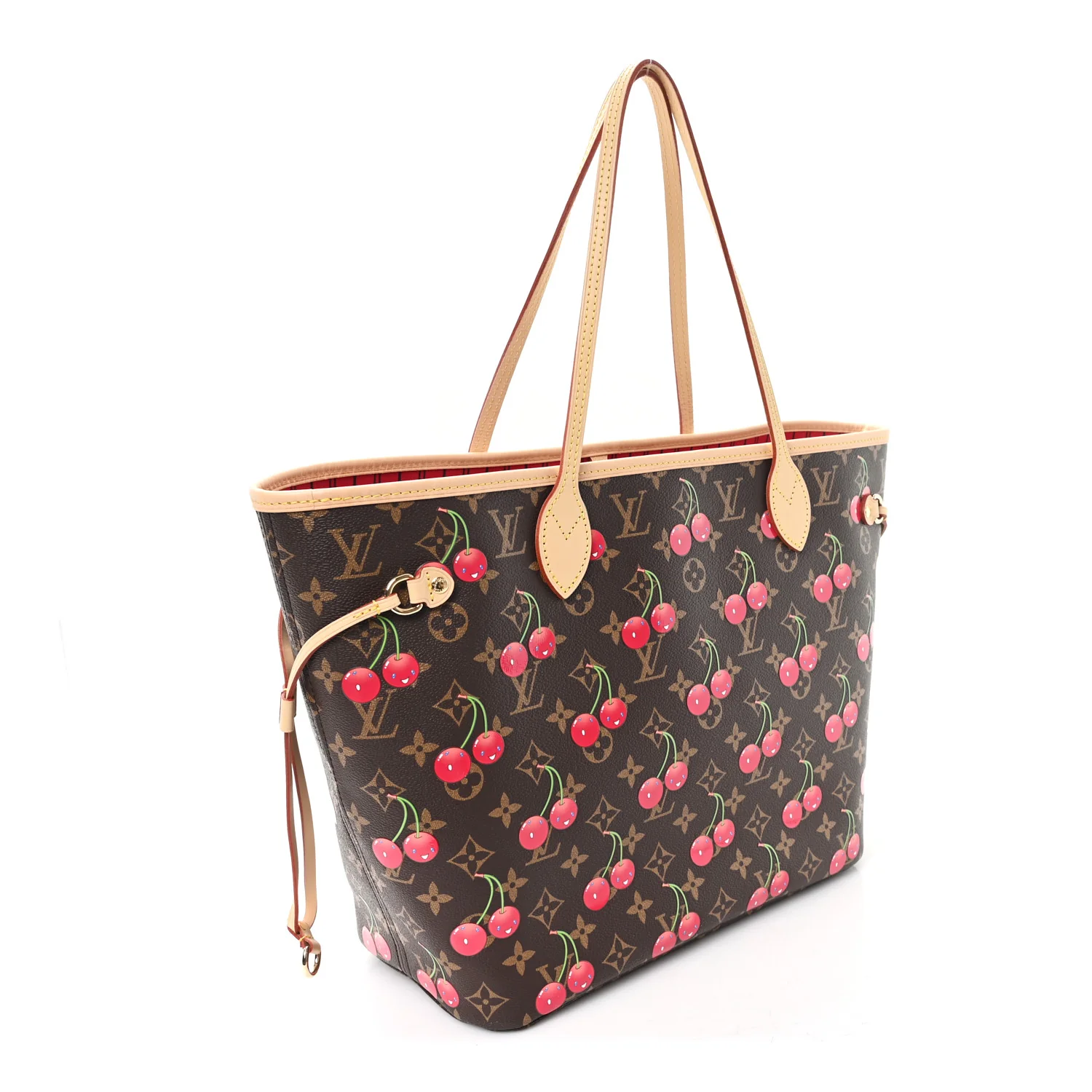 LV X TM Monogram Cerises Neverfull MM - Image 4