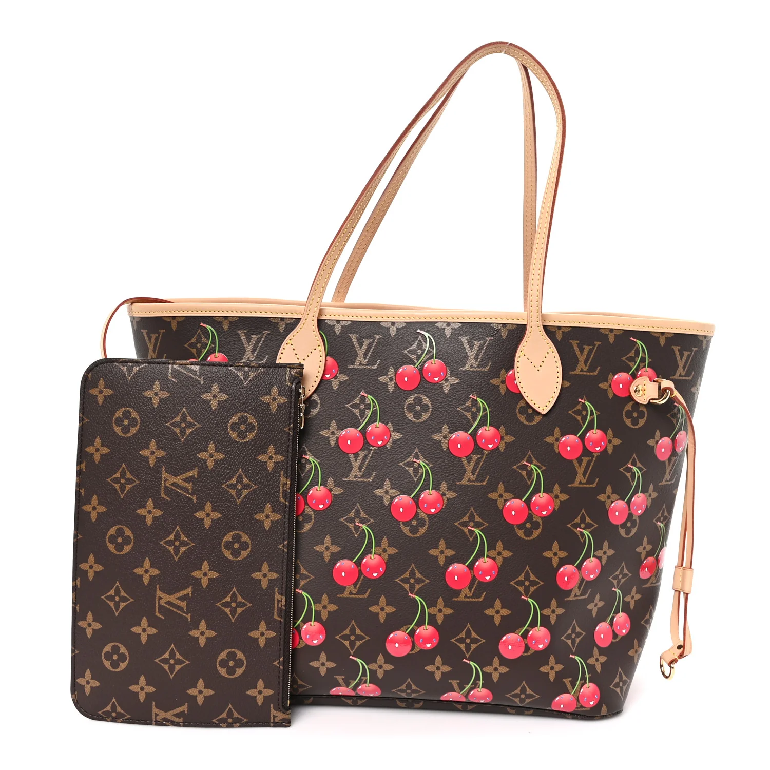 LV X TM Monogram Cerises Neverfull MM - Image 3