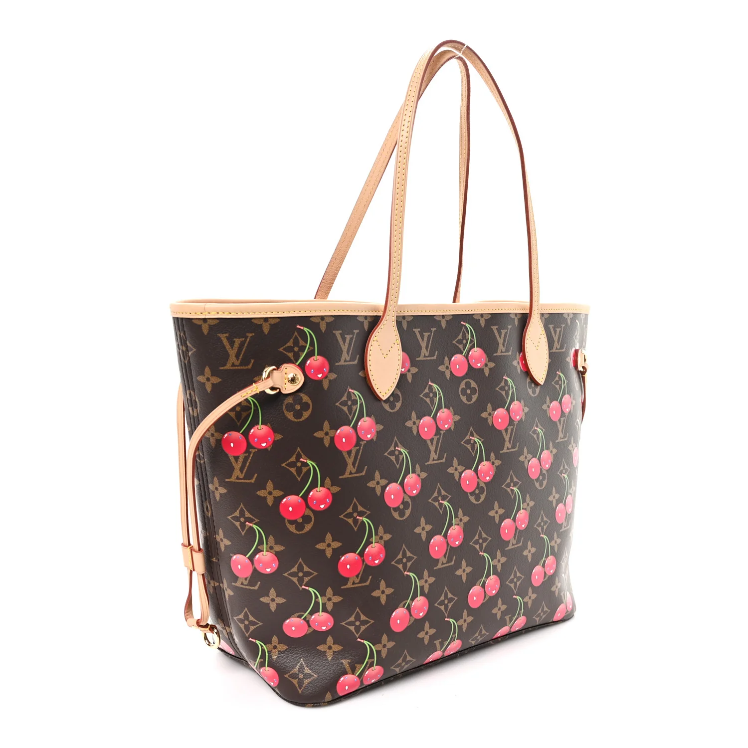 LV X TM Monogram Cerises Neverfull MM - Image 4
