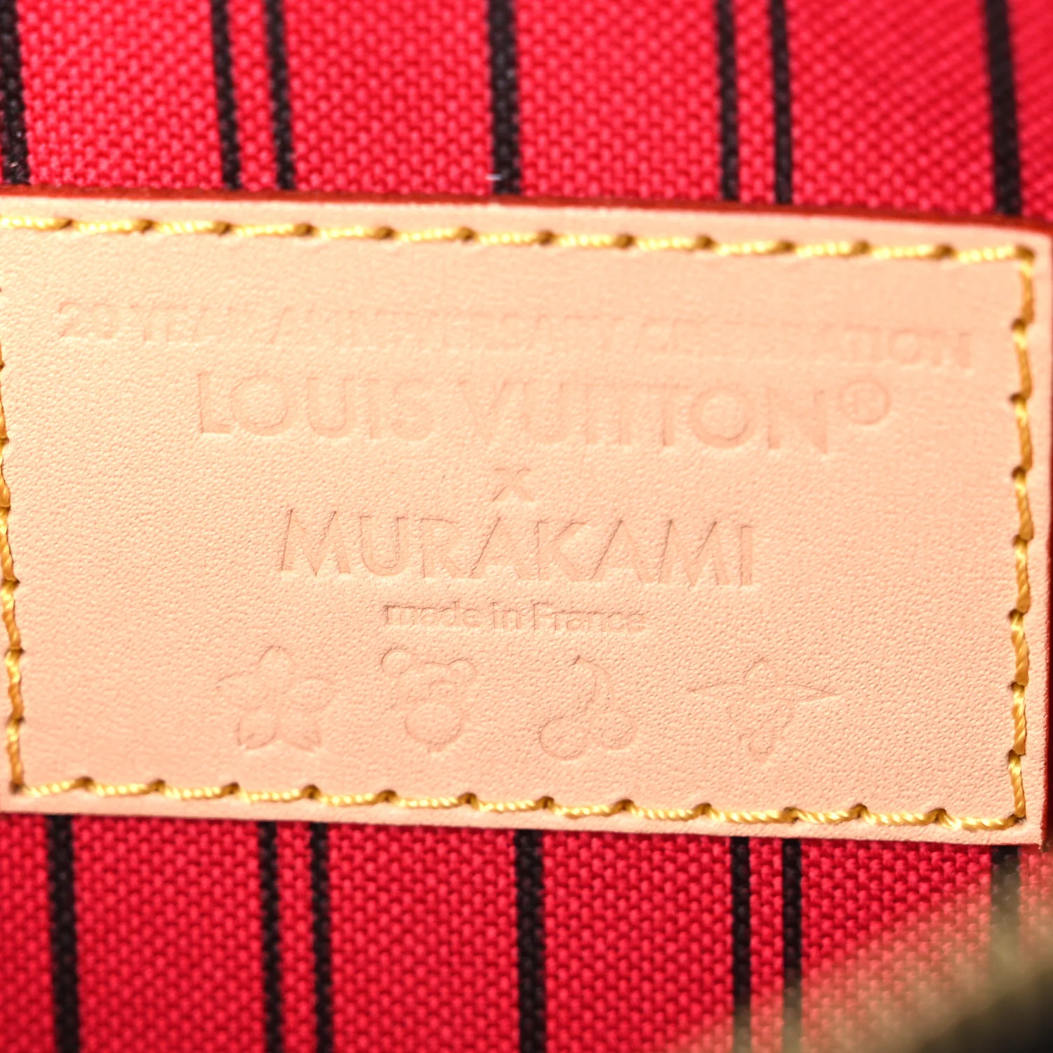 LV X TM Monogram Cerises Neverfull Pochette - Image 6