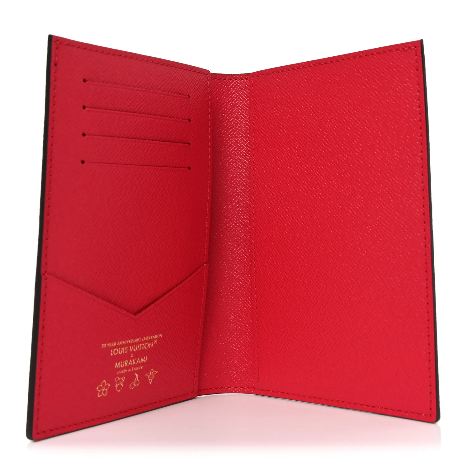 LV X TM Monogram Cerises Passport Cover - Image 5