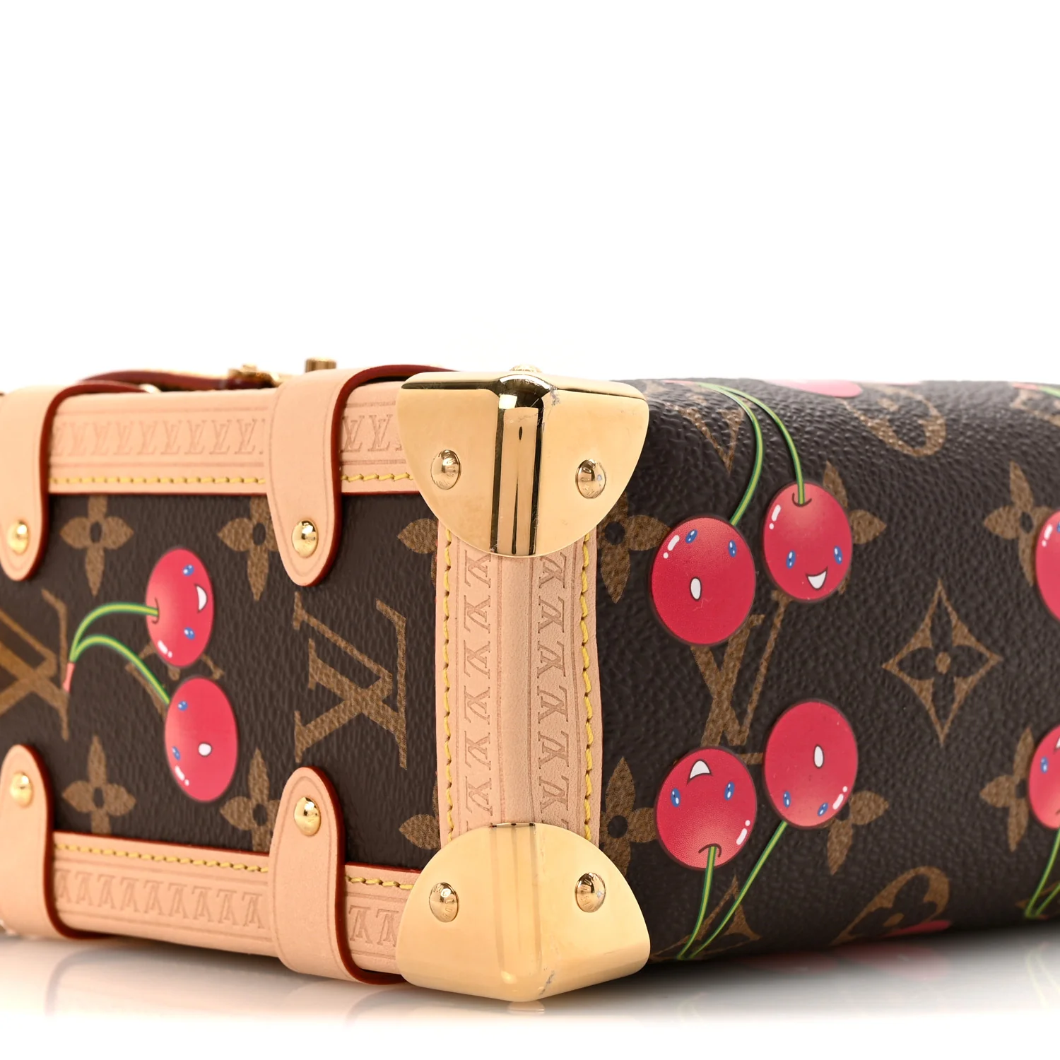 LV X TM Monogram Cerises Side Trunk MM - Image 8