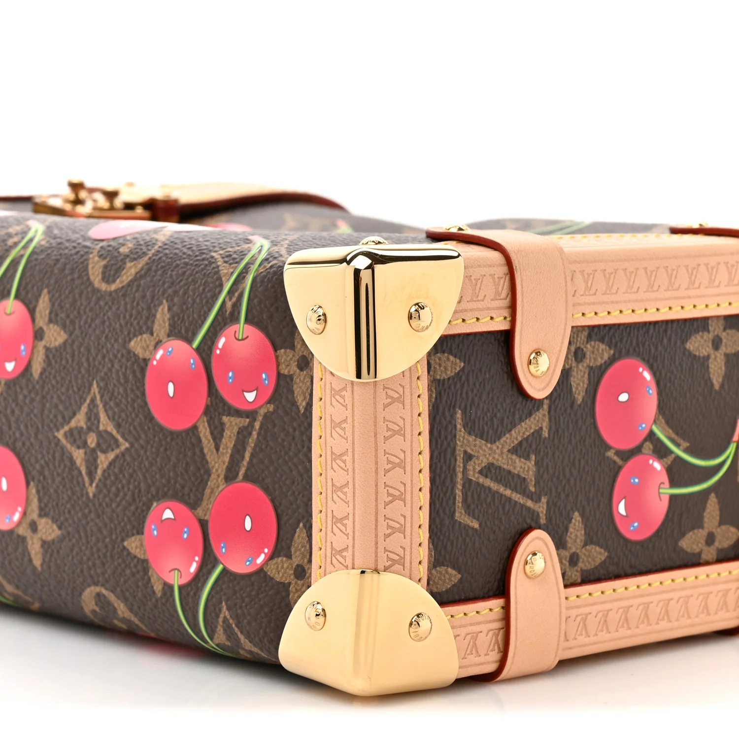 LV X TM Monogram Cerises Side Trunk MM - Image 15