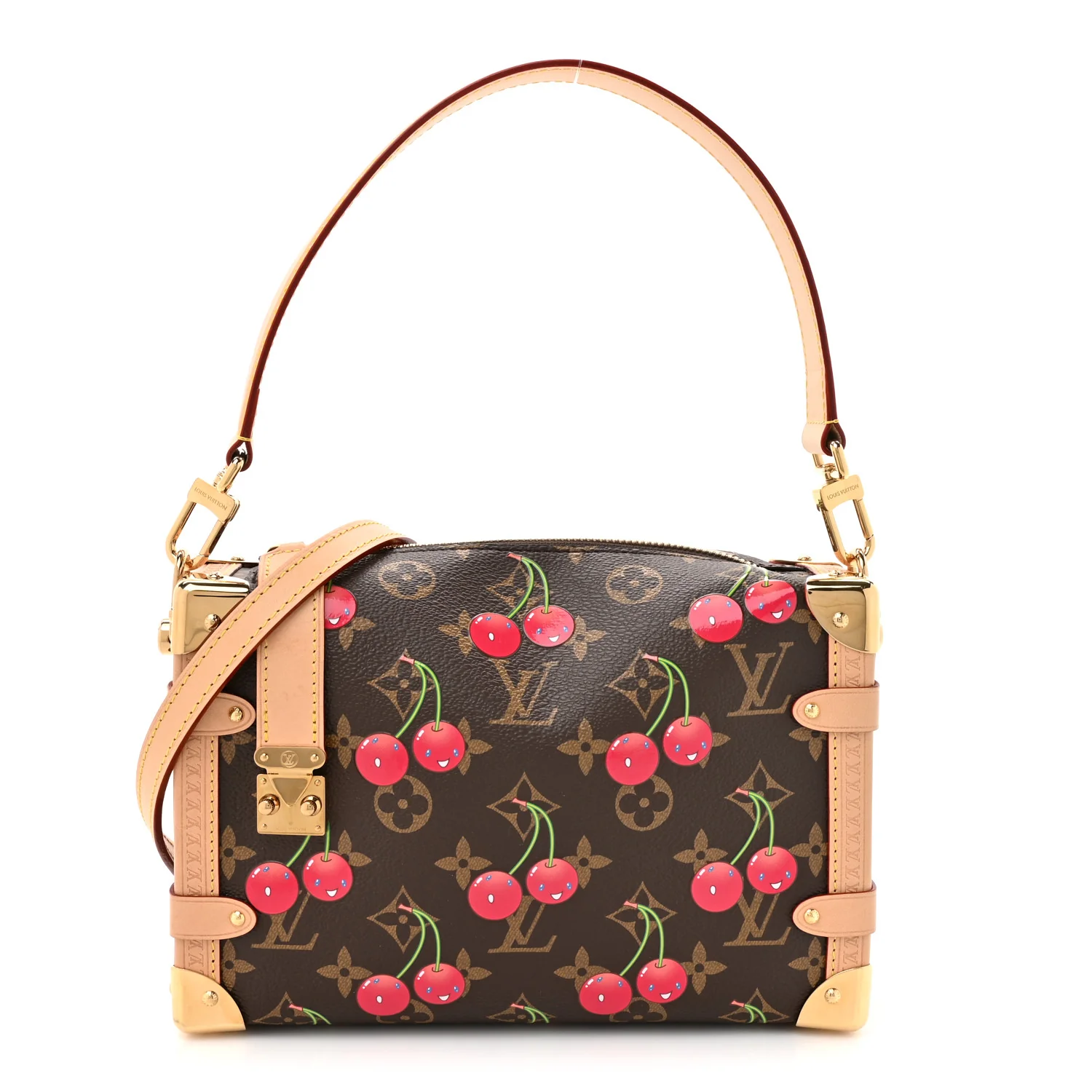 LV X TM Monogram Cerises Side Trunk MM - Image 2