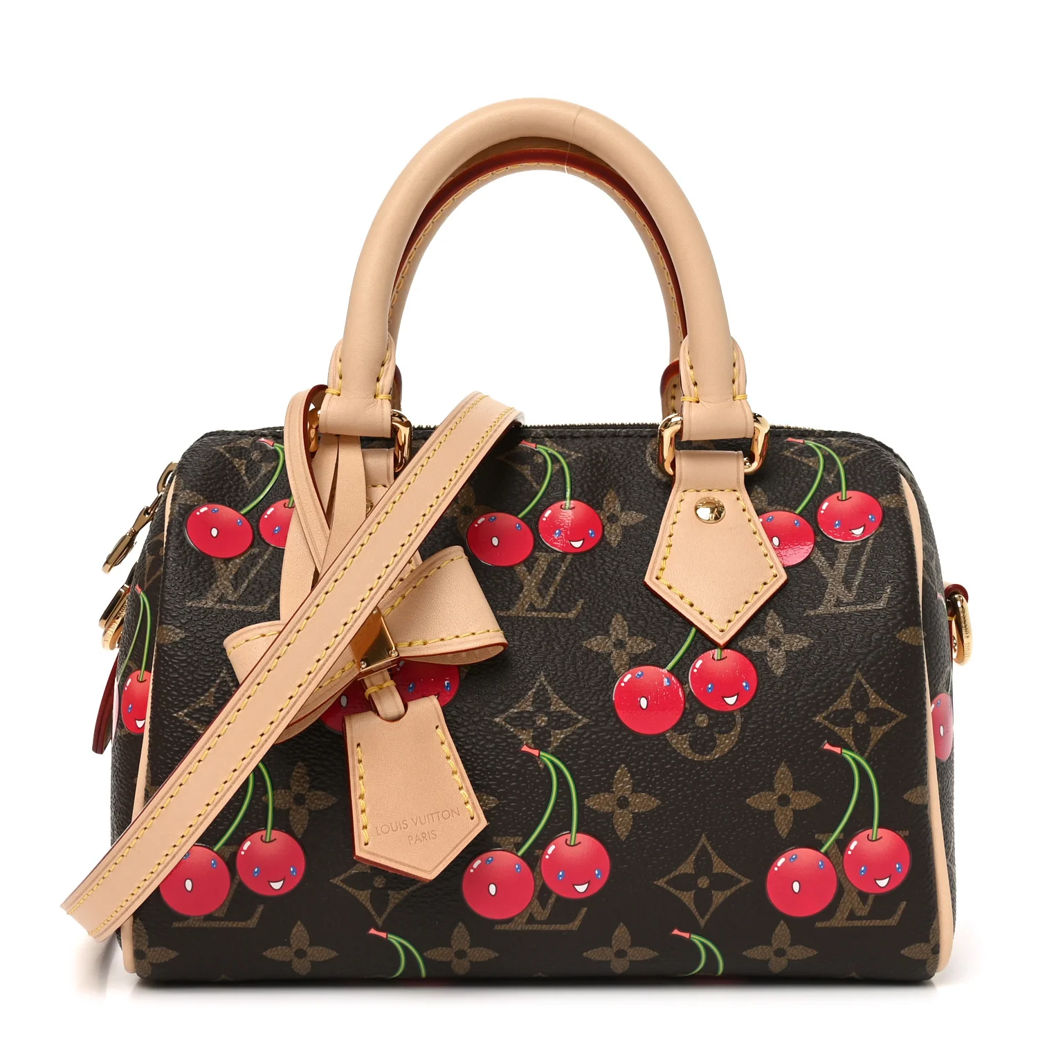LV X TM Monogram Cerises Speedy Bandouliere 20