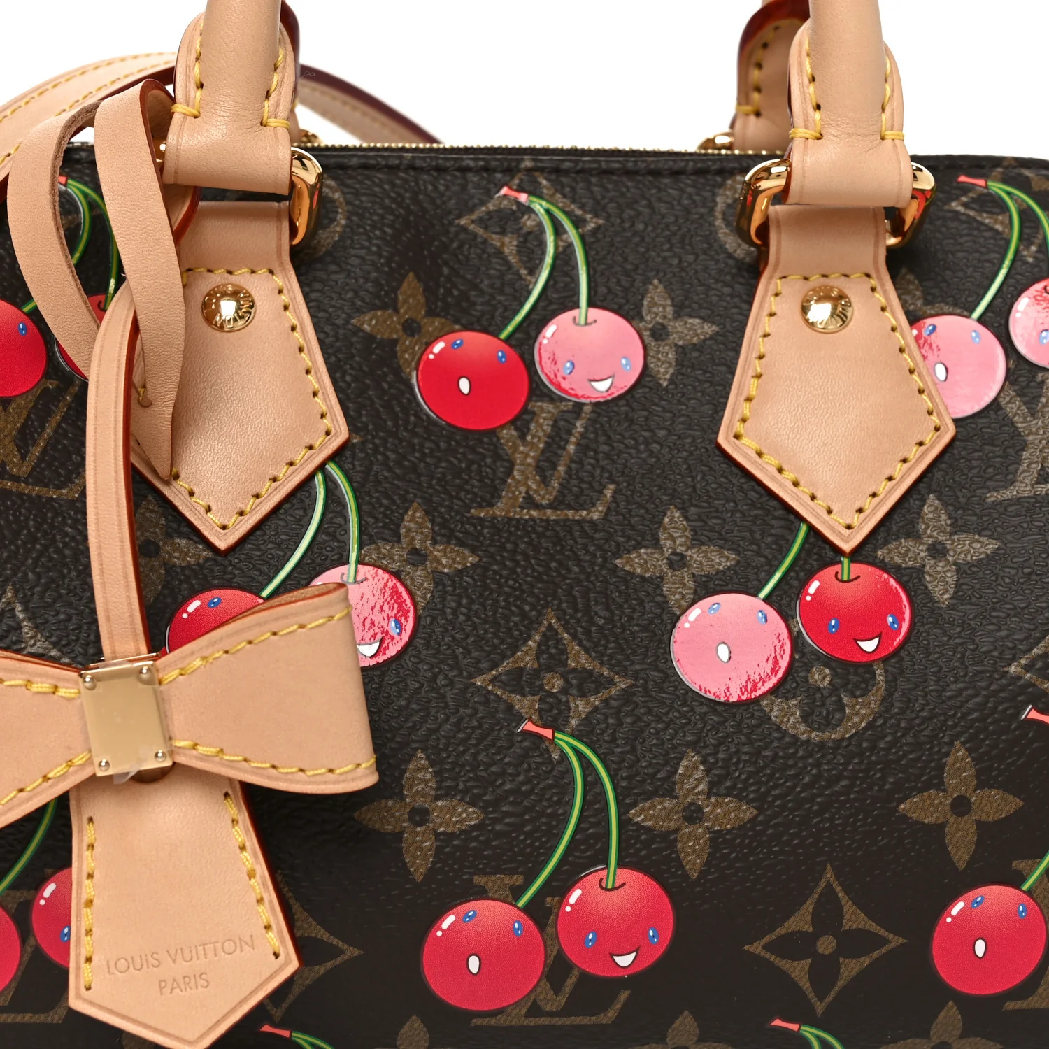 LV X TM Monogram Cerises Speedy Bandouliere 20 - Image 7