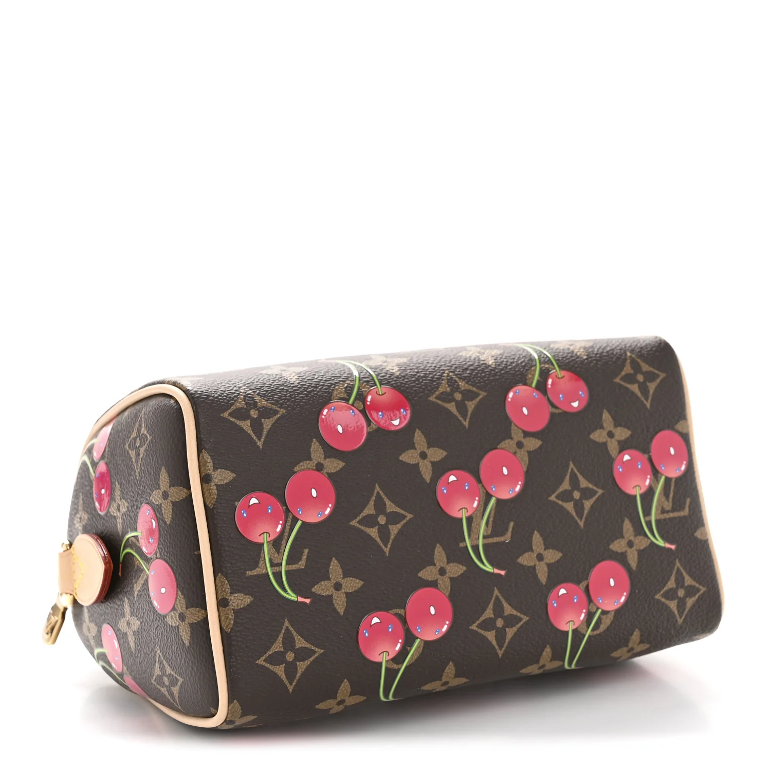 LV X TM Monogram Cerises Speedy Bandouliere 20 - Image 4