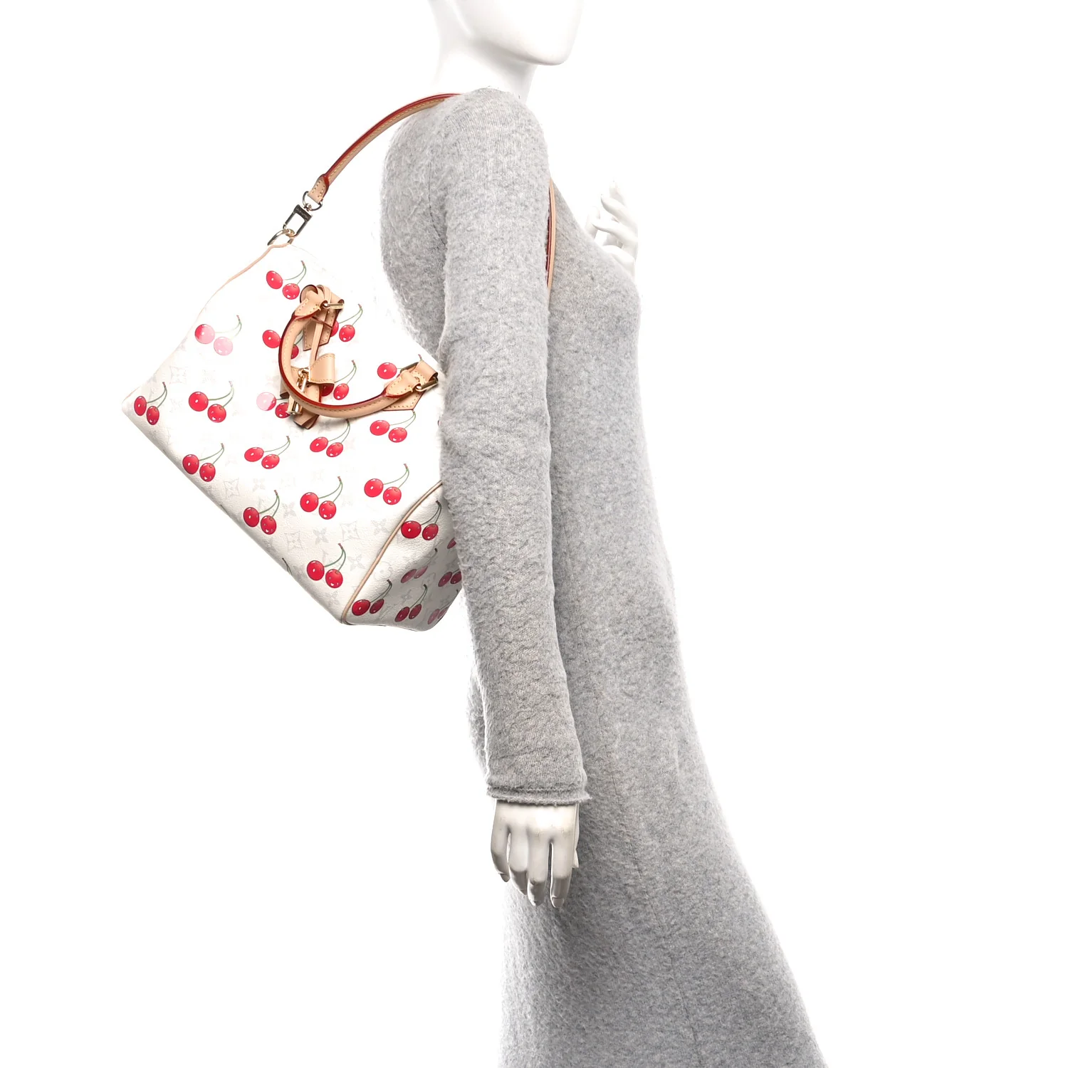 LV X TM Monogram Cerises Speedy Soft Bandouliere 30 - Image 2