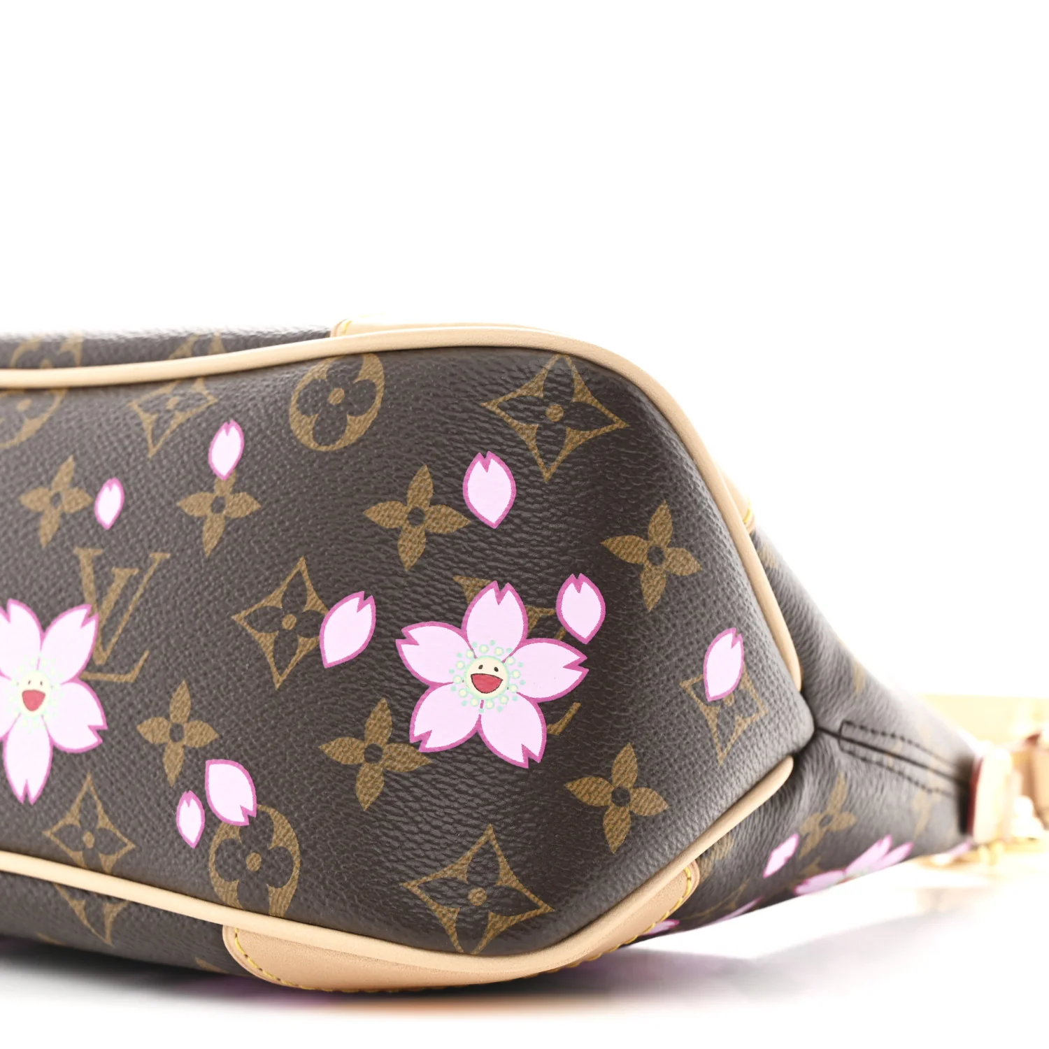 LV X TM Monogram Cherry Blossom Boulogne Sakura Brown - Image 9