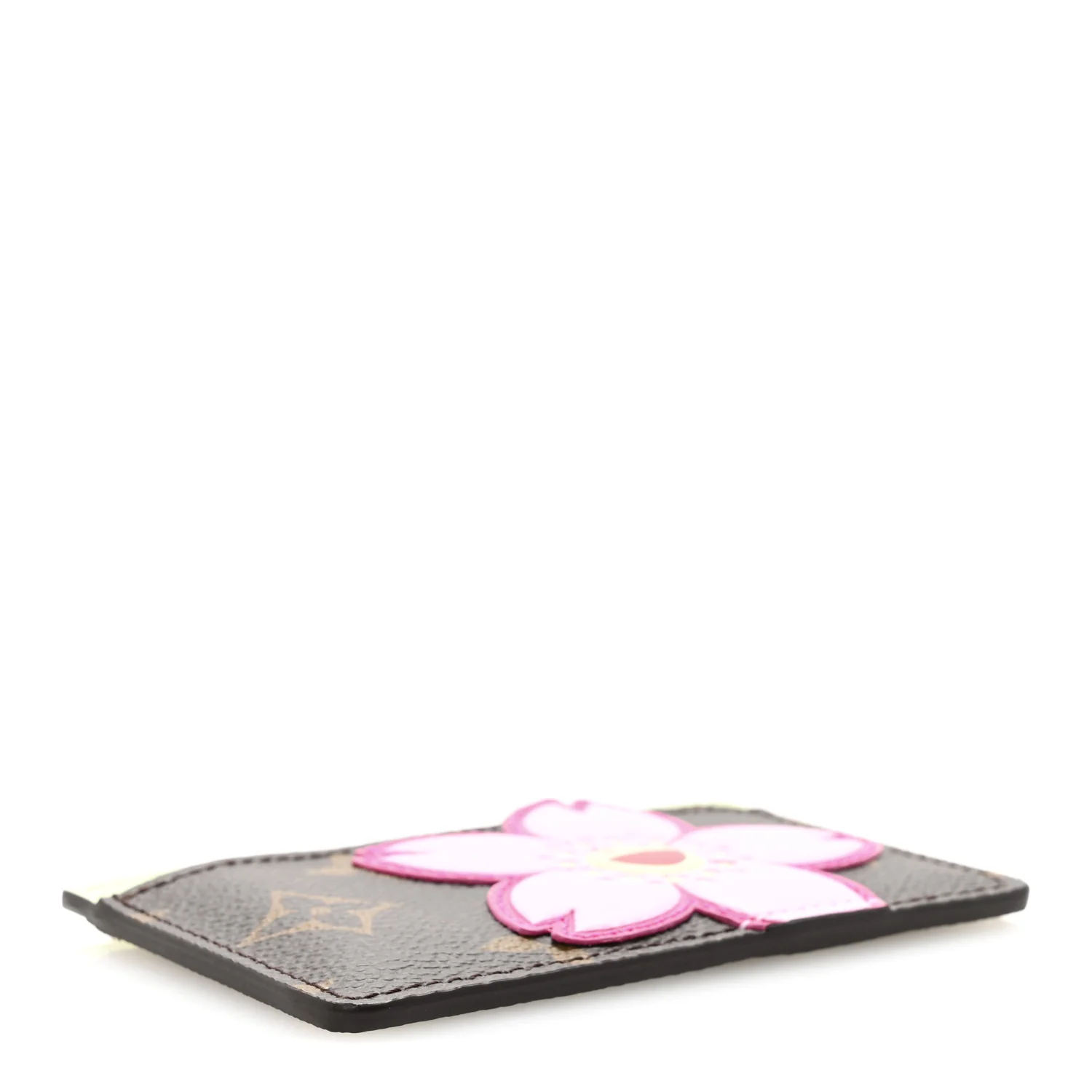 LV X TM Monogram Cherry Blossom Card Holder Sakura Brown - Image 4