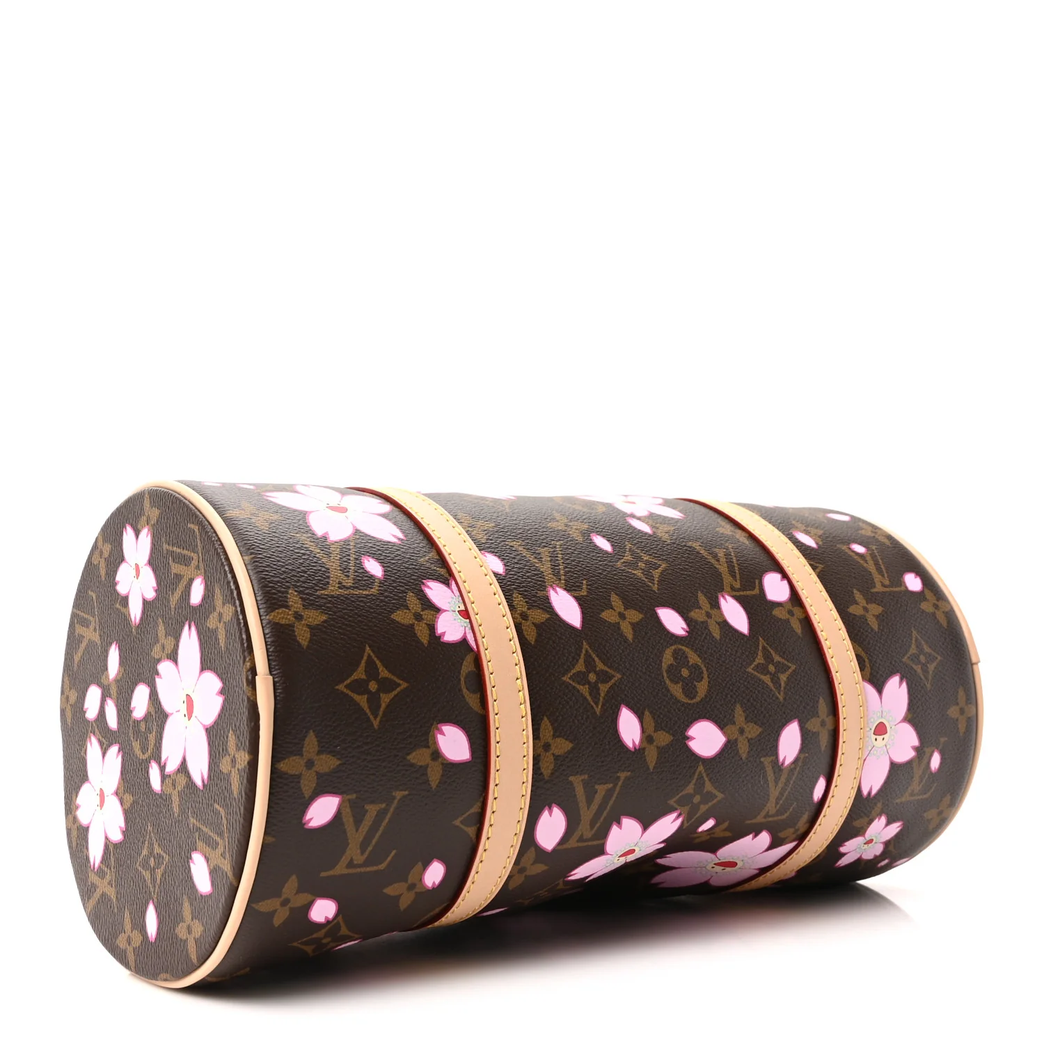 LV X TM Monogram Cherry Blossom Papillon Sakura Brown - Image 5