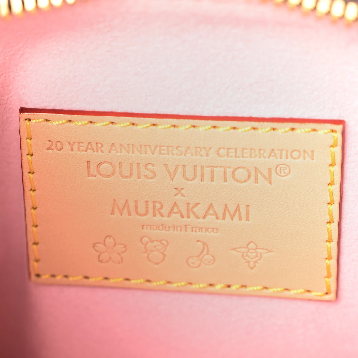 LV X TM Monogram Cherry Blossom Speedy Bandouliere 25 Sakura Brown - Image 6