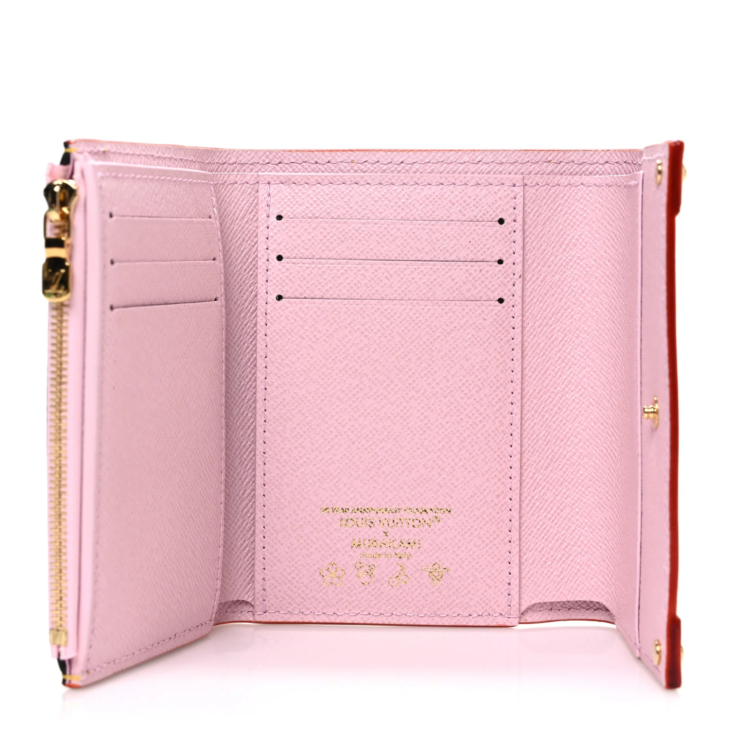 LV X TM Monogram Cherry Blossom Victorine Wallet Sakura Brown - Image 5