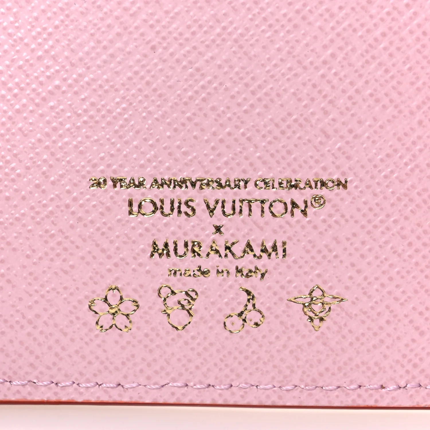 LV X TM Monogram Cherry Blossom Victorine Wallet Sakura Brown - Image 6