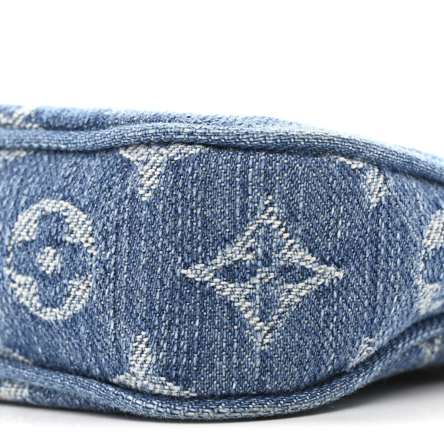LV X TM Monogram Denim Cerises Pochette Accessories Blue - Image 10