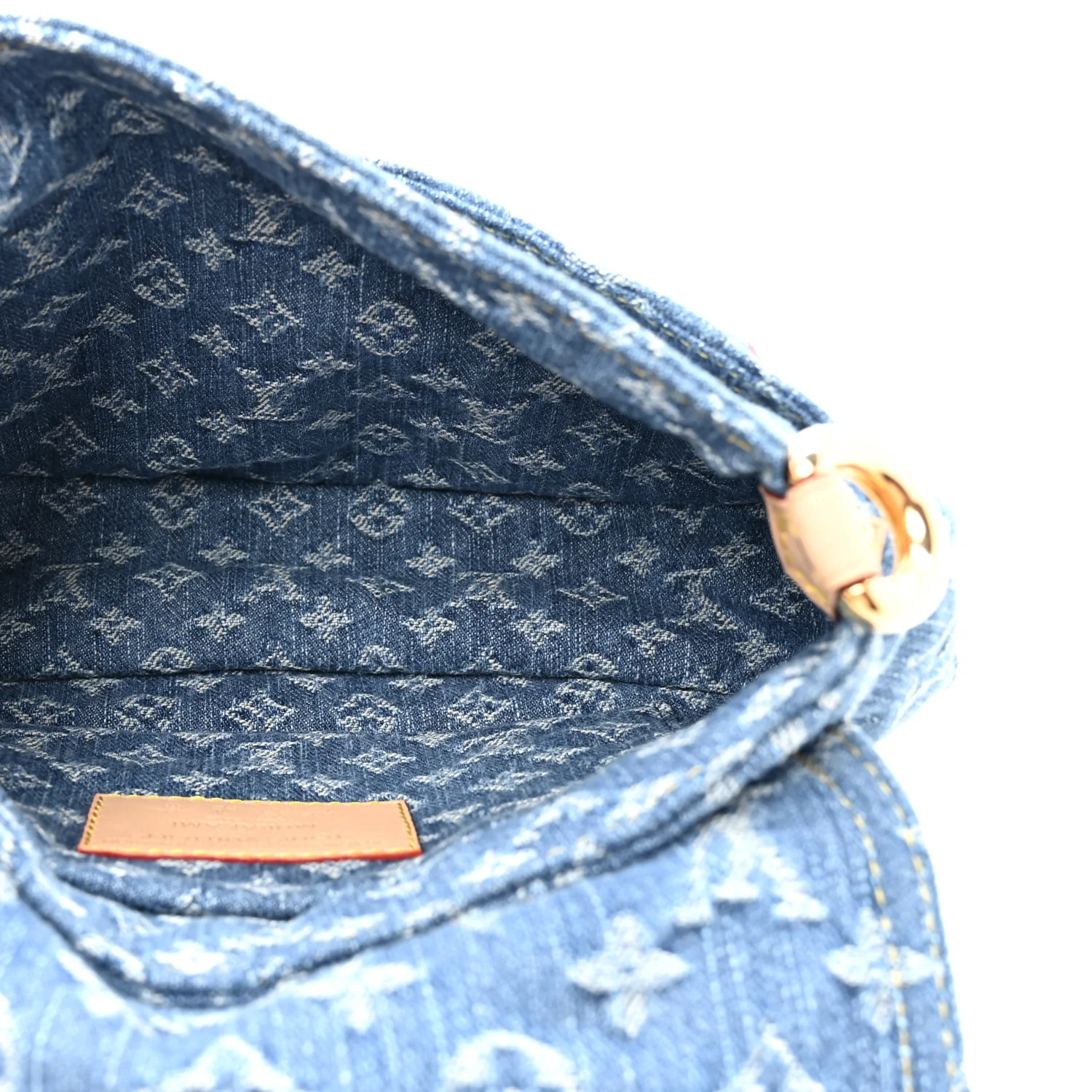 LV X TM Monogram Denim Cerises Sunset - Image 5