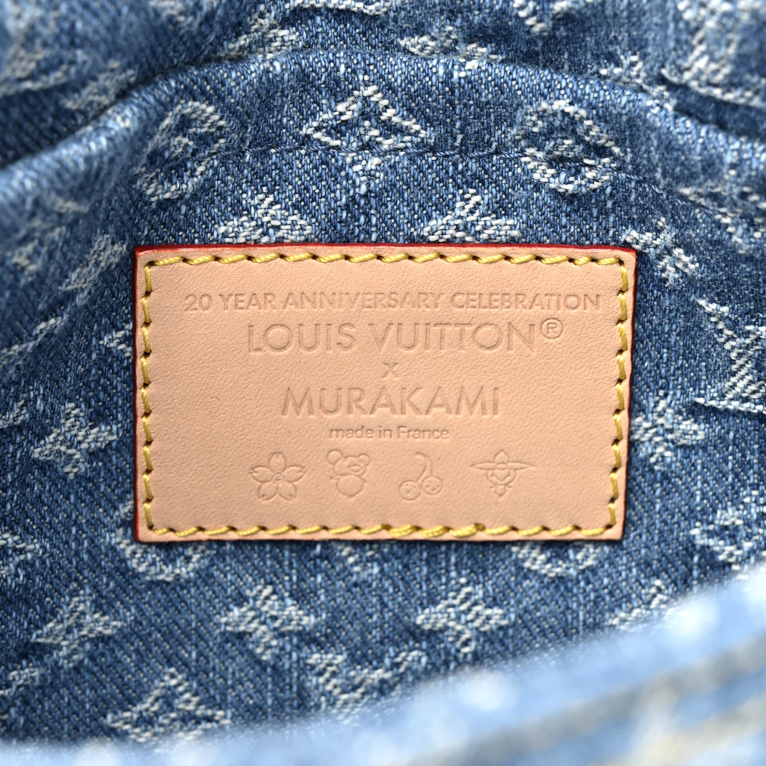 LV X TM Monogram Denim Cerises Sunset - Image 6