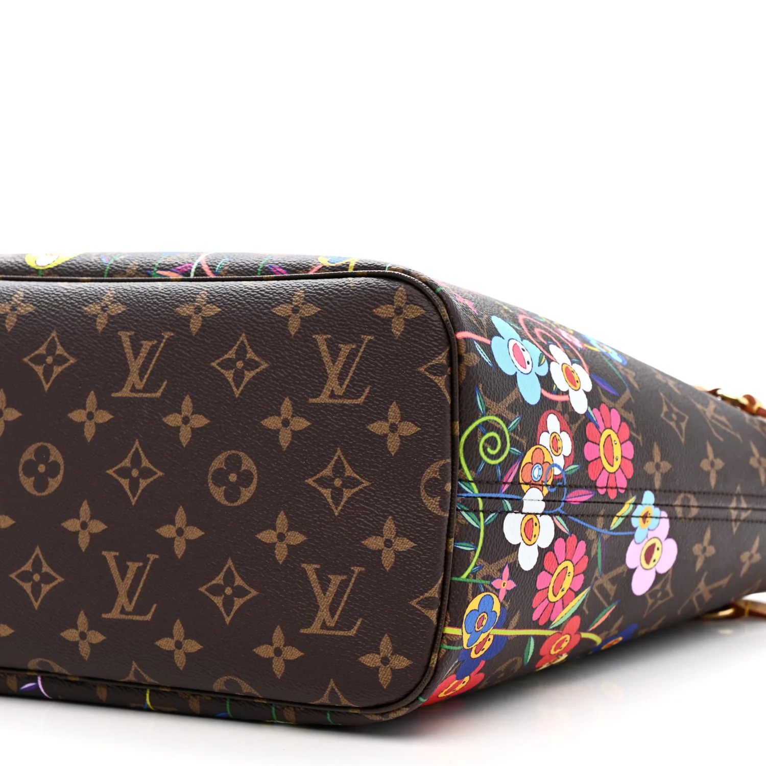 LV X TM Monogram Flowers Neverfull MM - Image 10