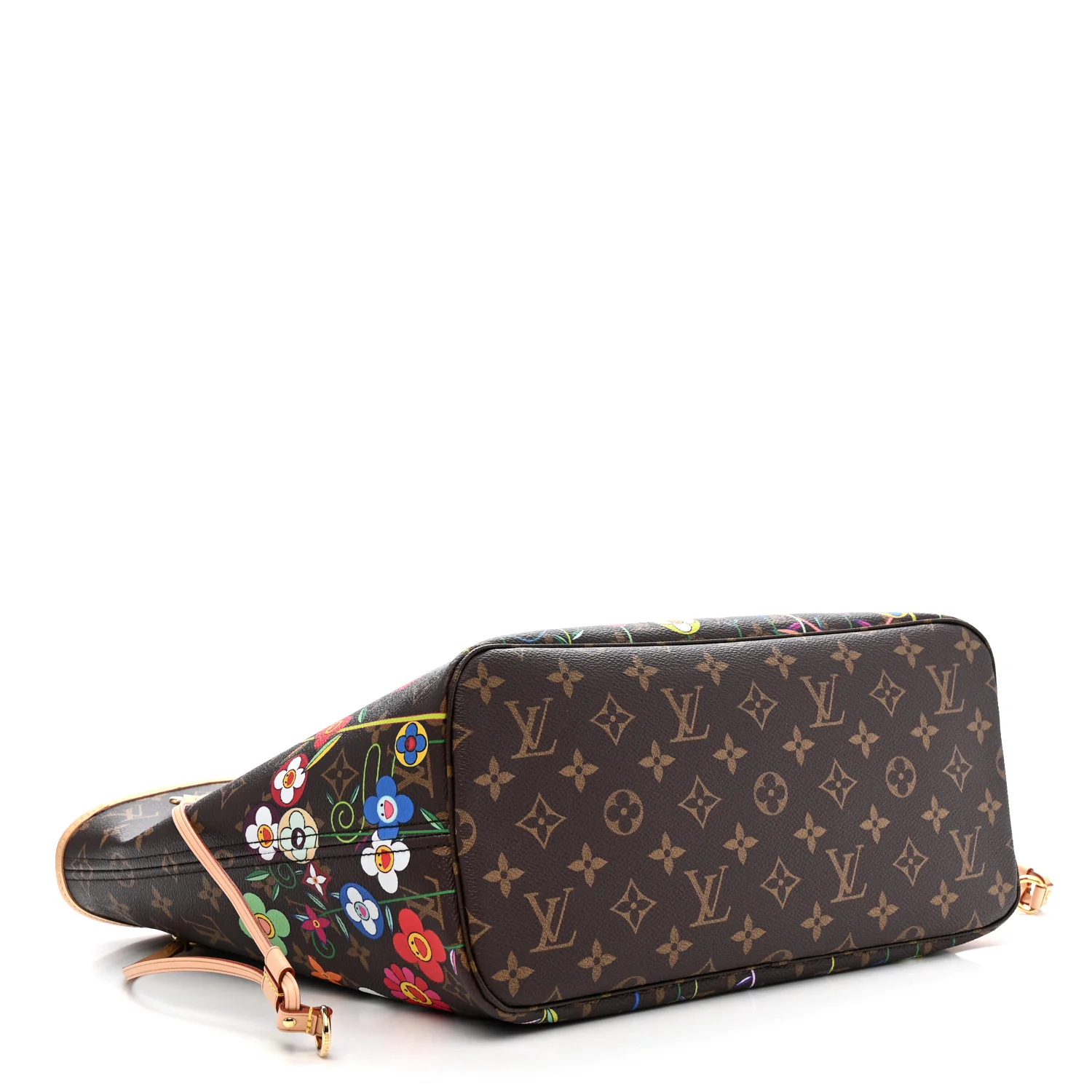 LV X TM Monogram Flowers Neverfull MM - Image 5