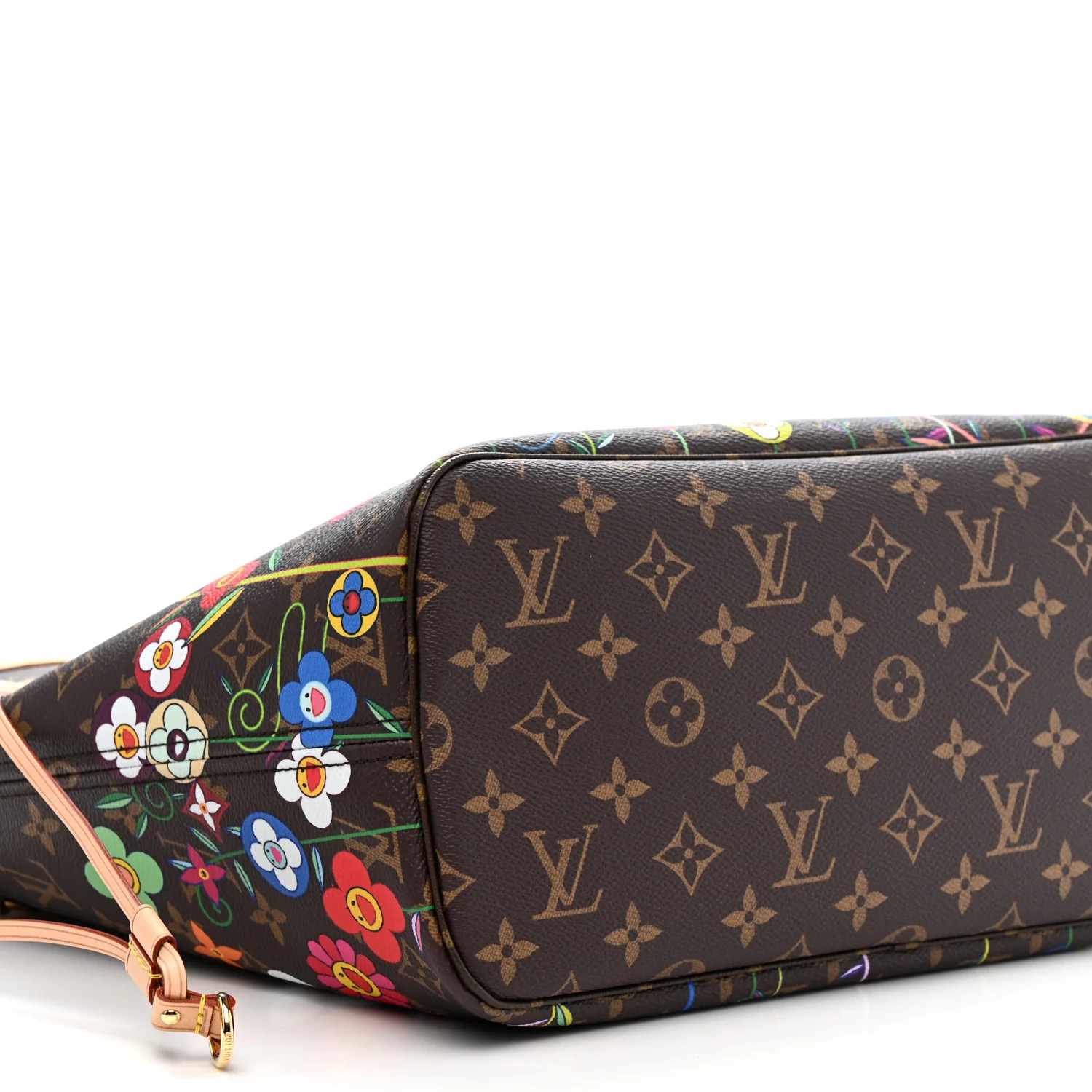 LV X TM Monogram Flowers Neverfull MM - Image 9