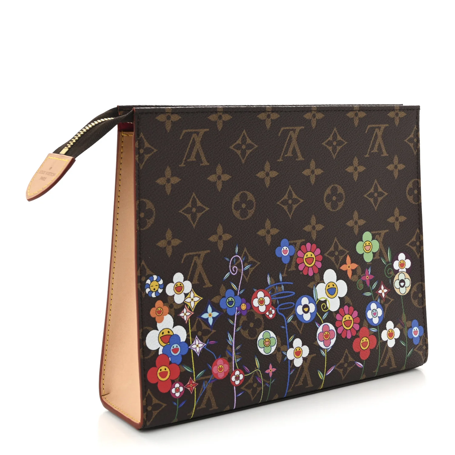 LV X TM Monogram Flowers Toiletry Pouch 26 - Image 3