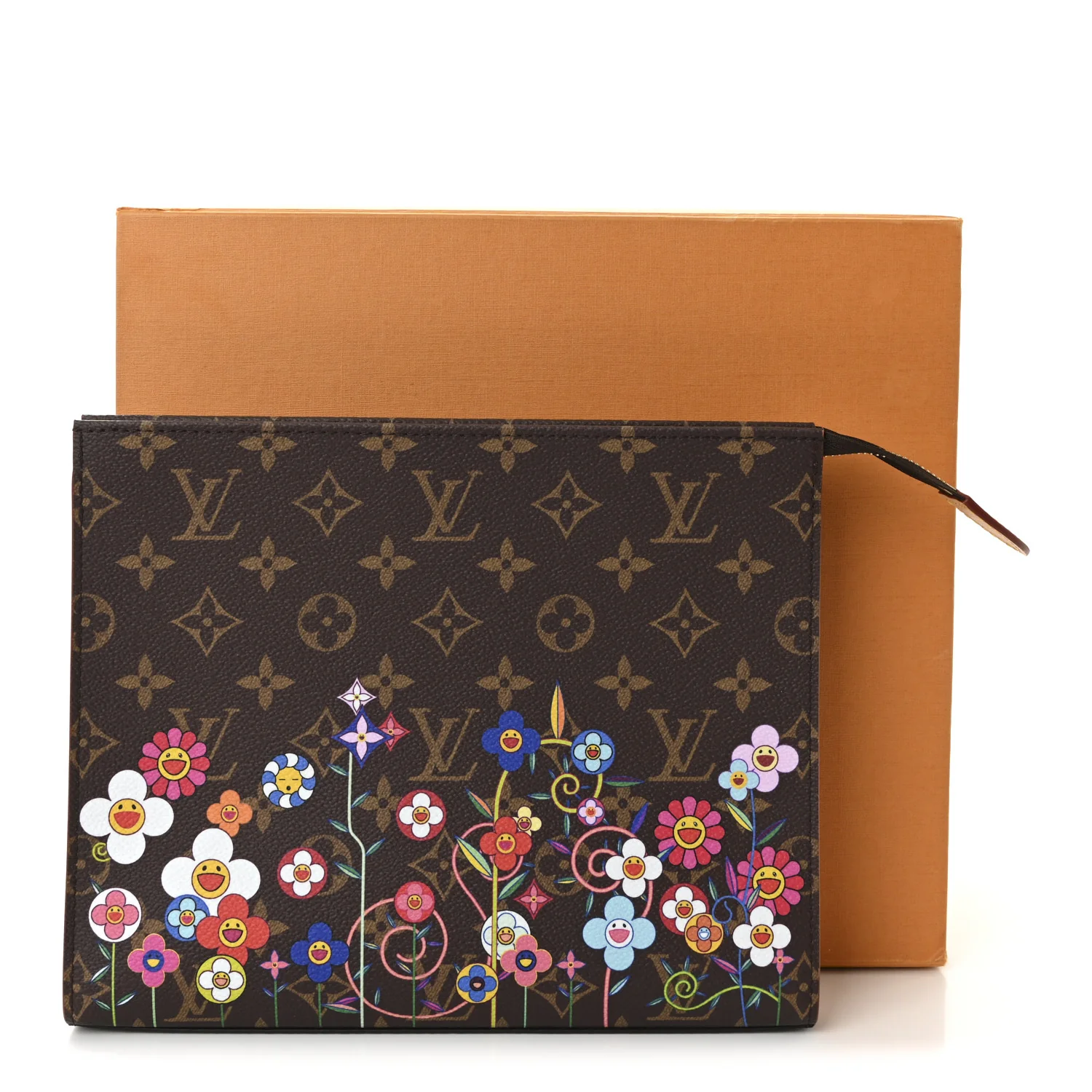 LV X TM Monogram Flowers Toiletry Pouch 26 - Image 7