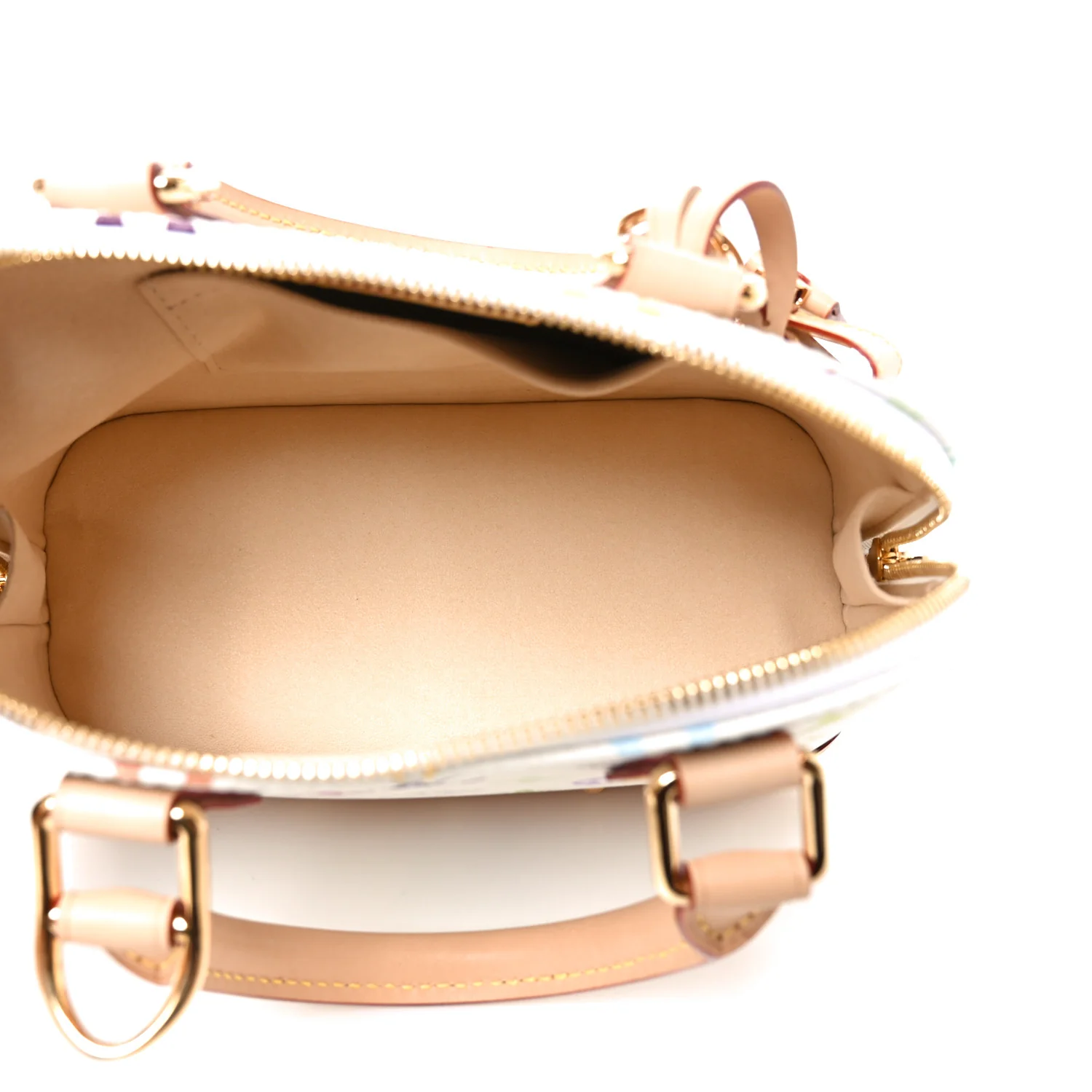 LV x TM Monogram Multicolor Alma BB White - Image 5