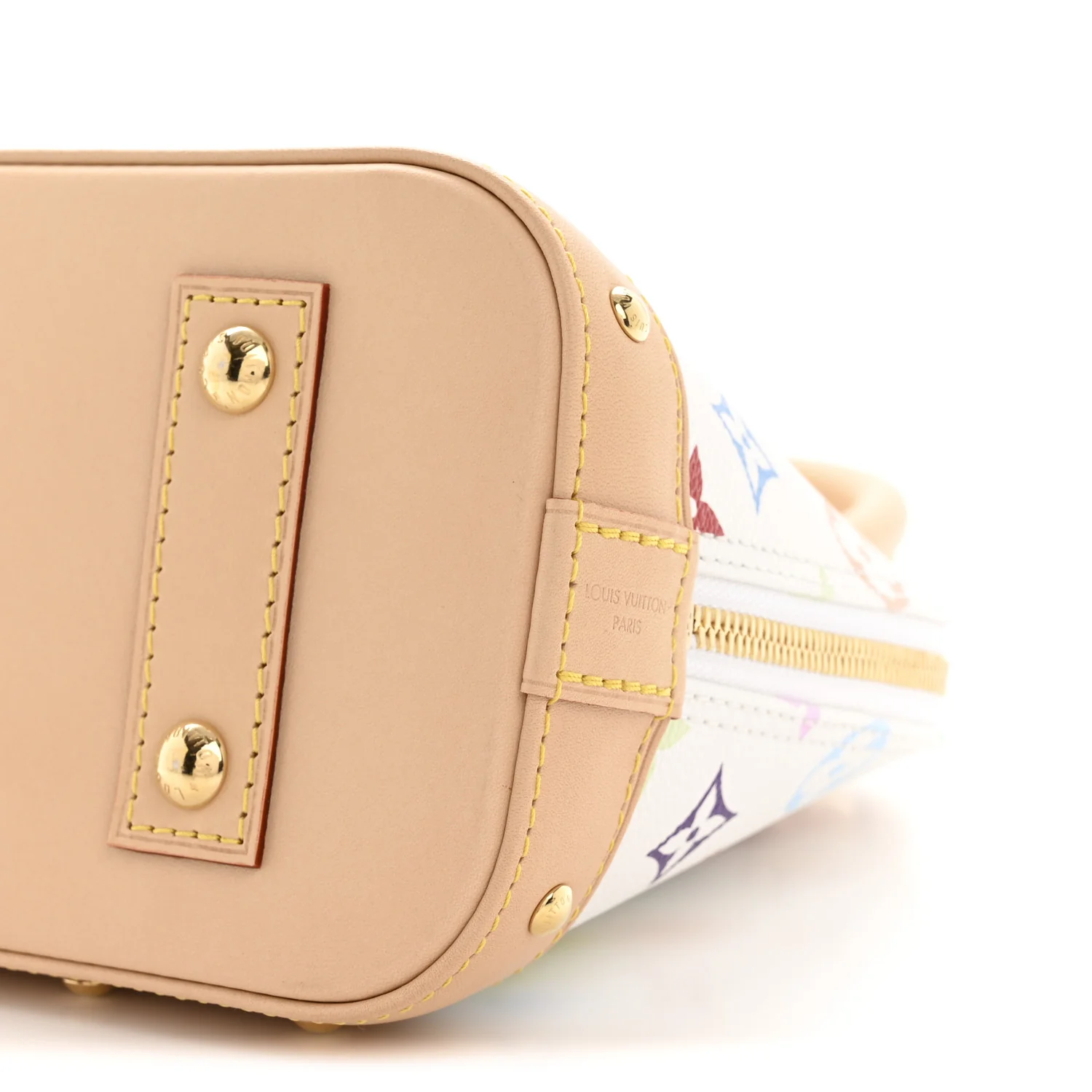 LV x TM Monogram Multicolor Alma BB White - Image 9