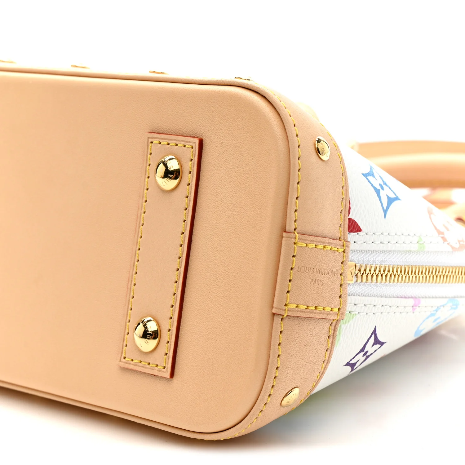 LV x TM Monogram Multicolor Alma BB White - Image 10