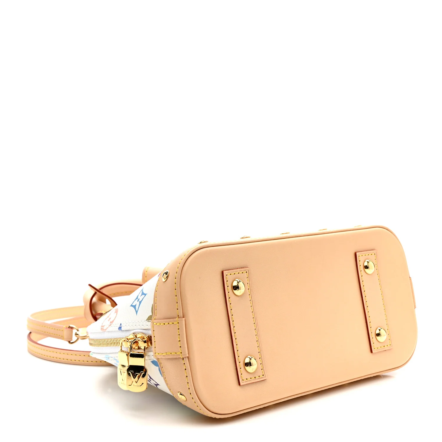 LV x TM Monogram Multicolor Alma BB White - Image 4