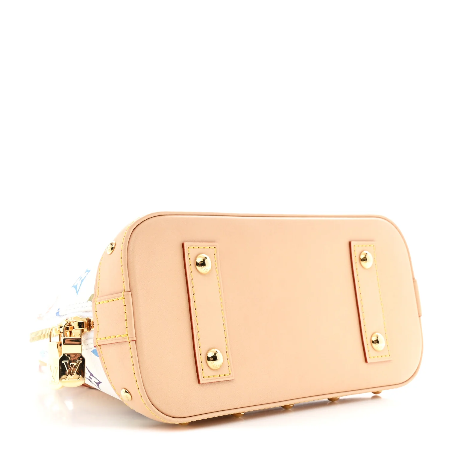 LV X TM Monogram Multicolor Alma BB White - Image 4