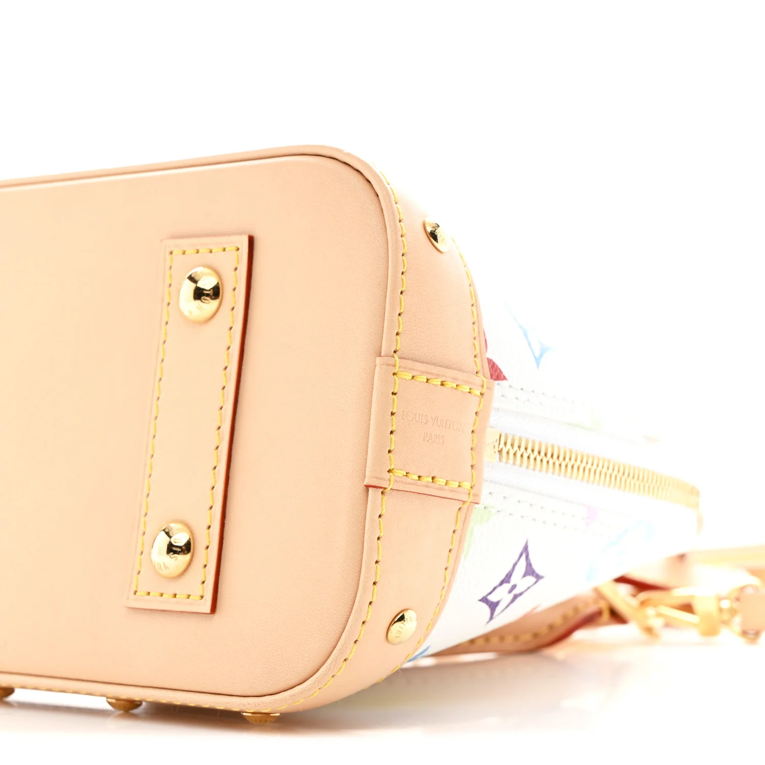 LV X TM Monogram Multicolor Alma BB White - Image 9