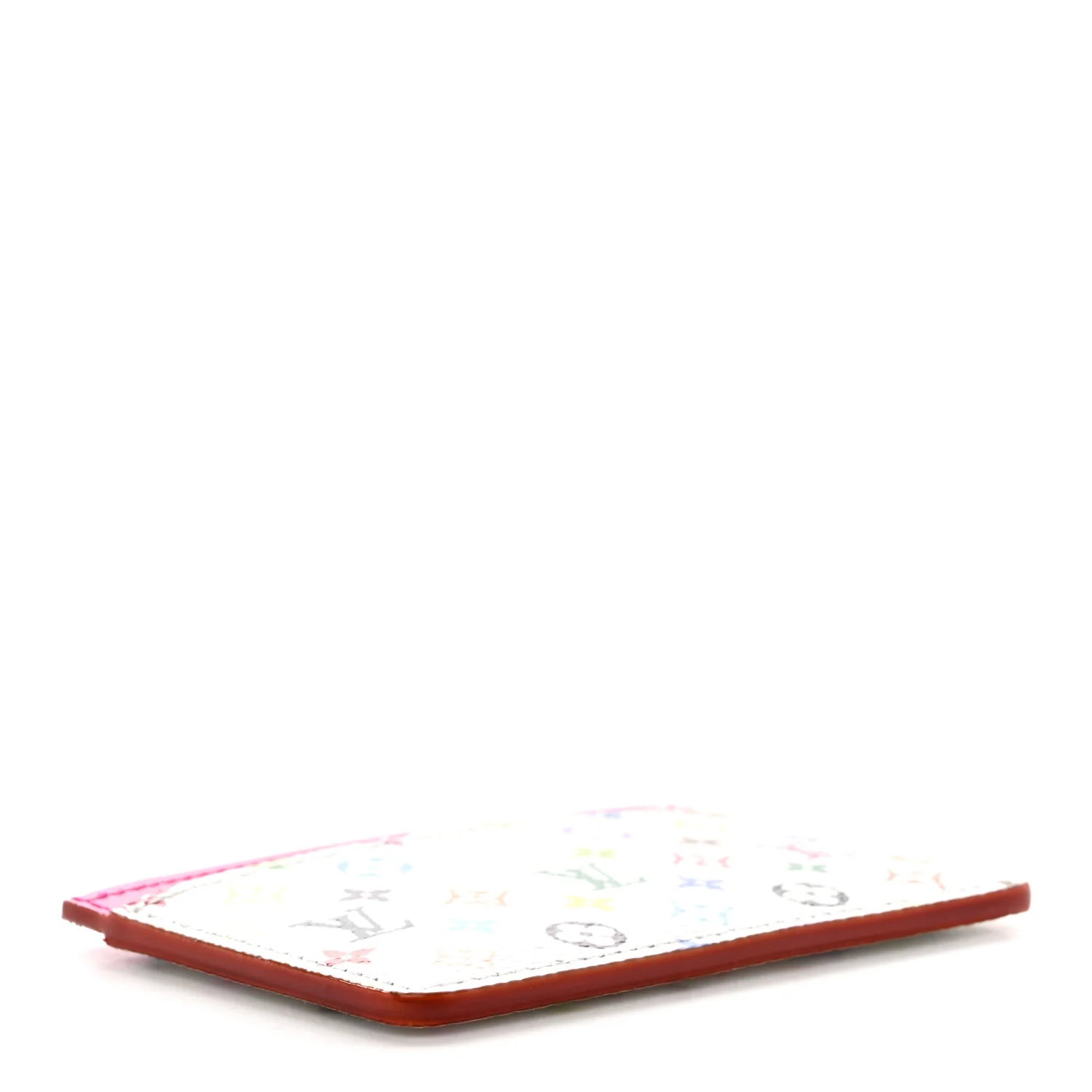 LV X TM Monogram Multicolor Card Holder Kawaii Pink - Image 4