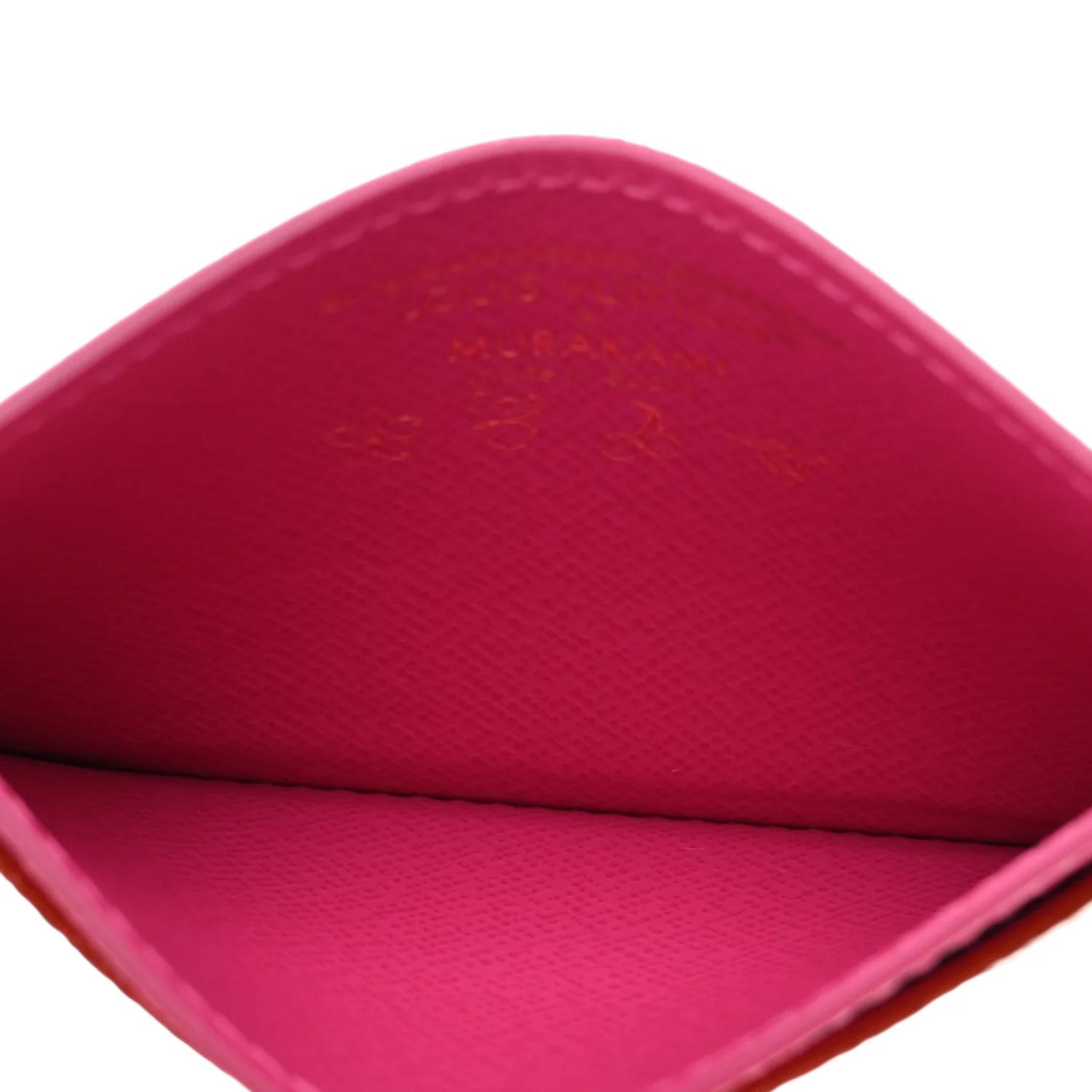 LV X TM Monogram Multicolor Card Holder Kawaii Pink - Image 5