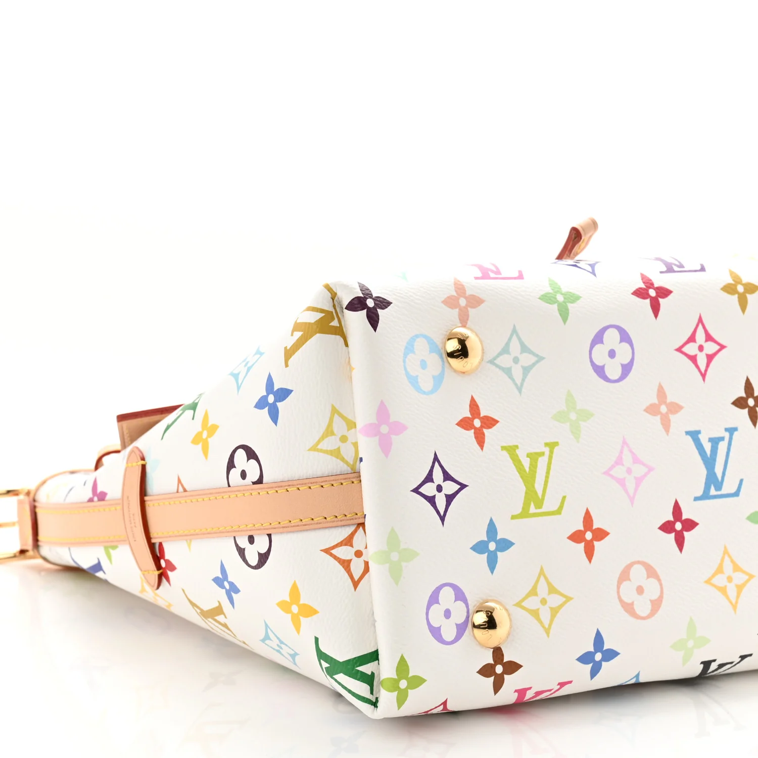LV X TM Monogram Multicolor CarryAll PM White - Image 16
