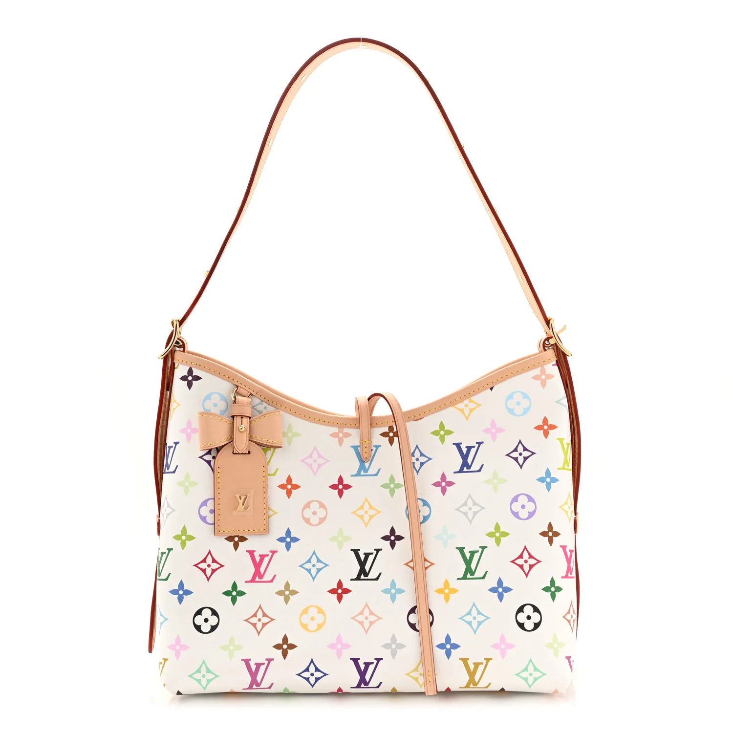 LV X TM Monogram Multicolor CarryAll PM White - Image 2