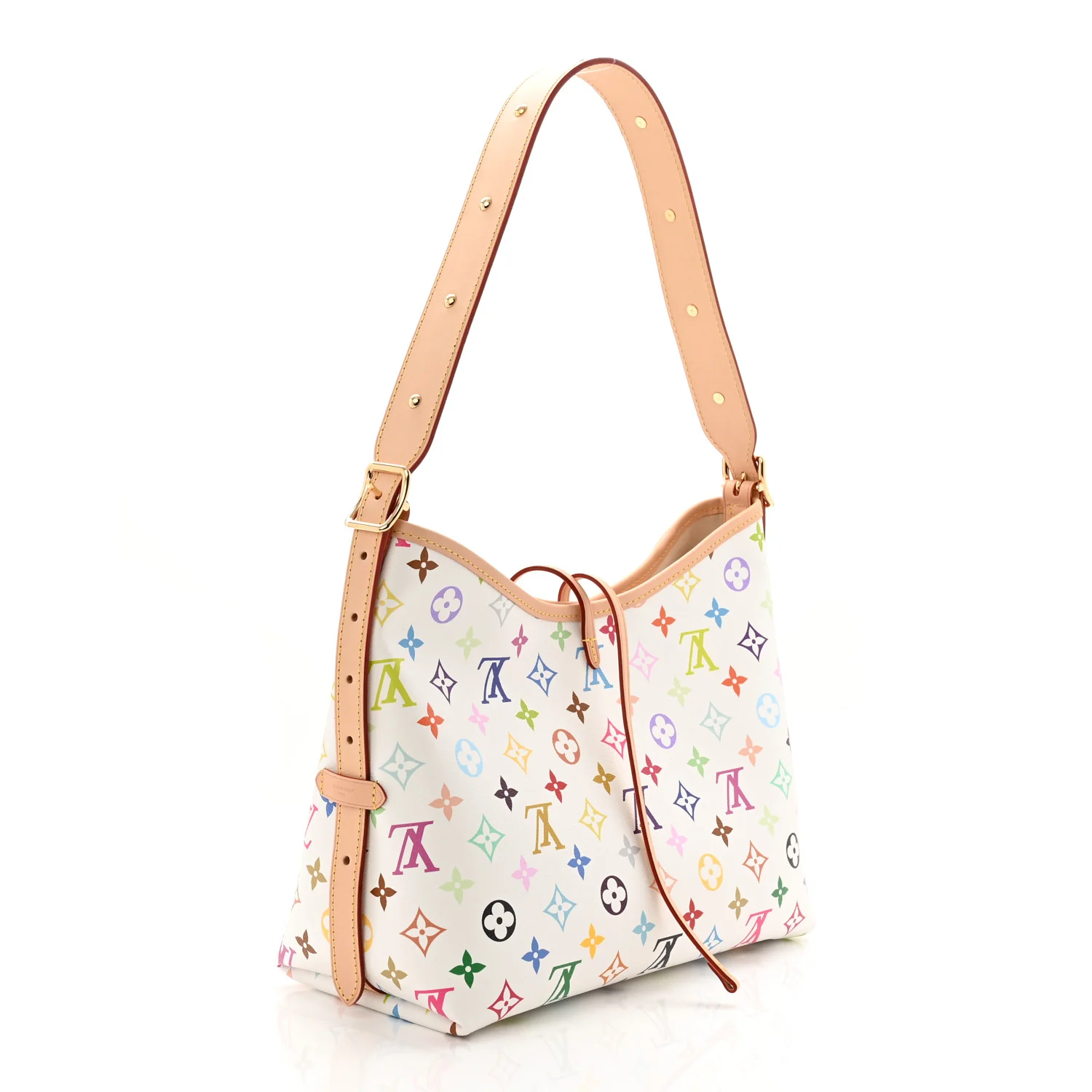 LV X TM Monogram Multicolor CarryAll PM White - Image 6