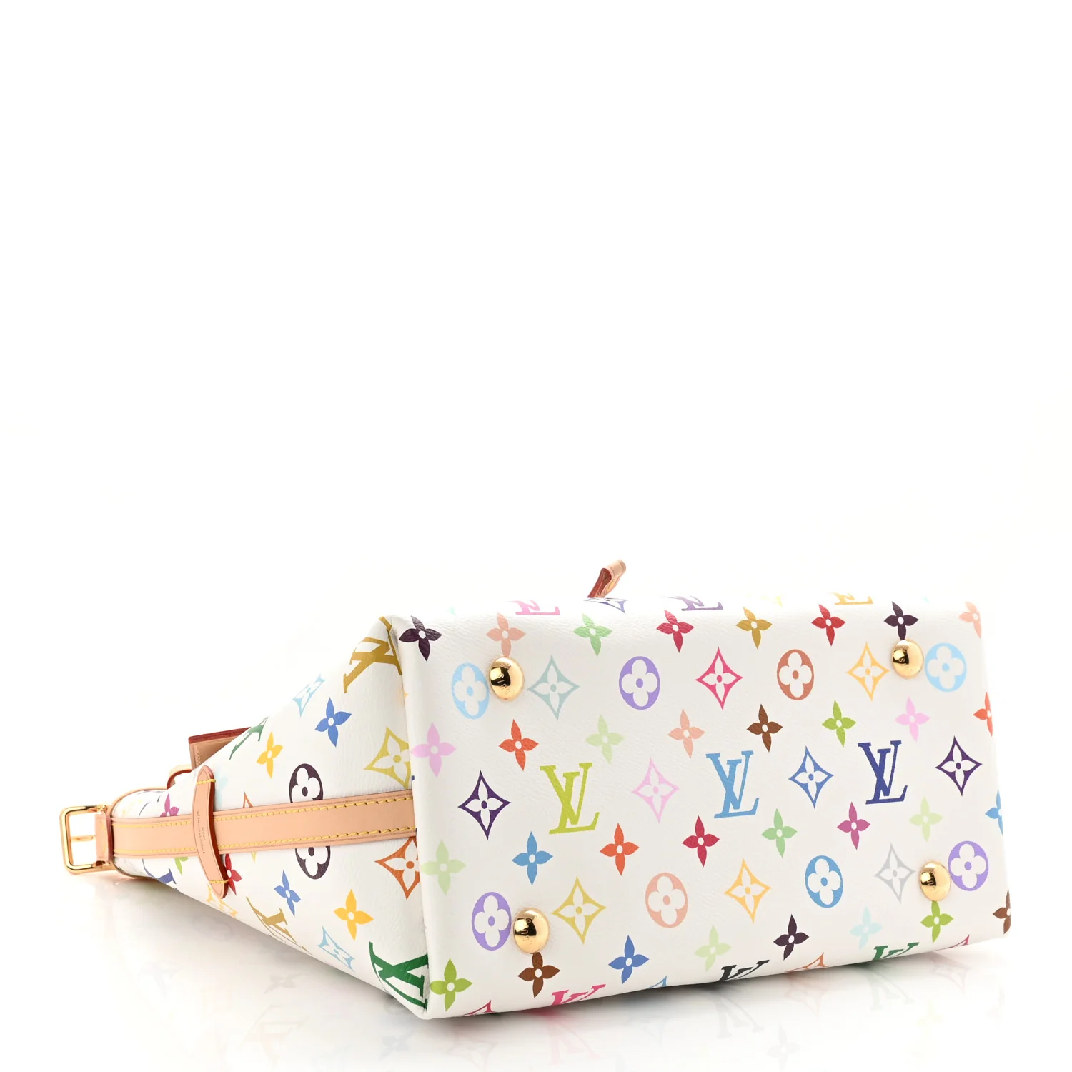 LV X TM Monogram Multicolor CarryAll PM White - Image 8
