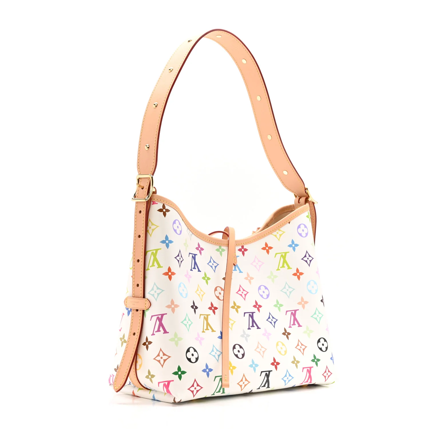 LV X TM Monogram Multicolor CarryAll PM White - Image 4