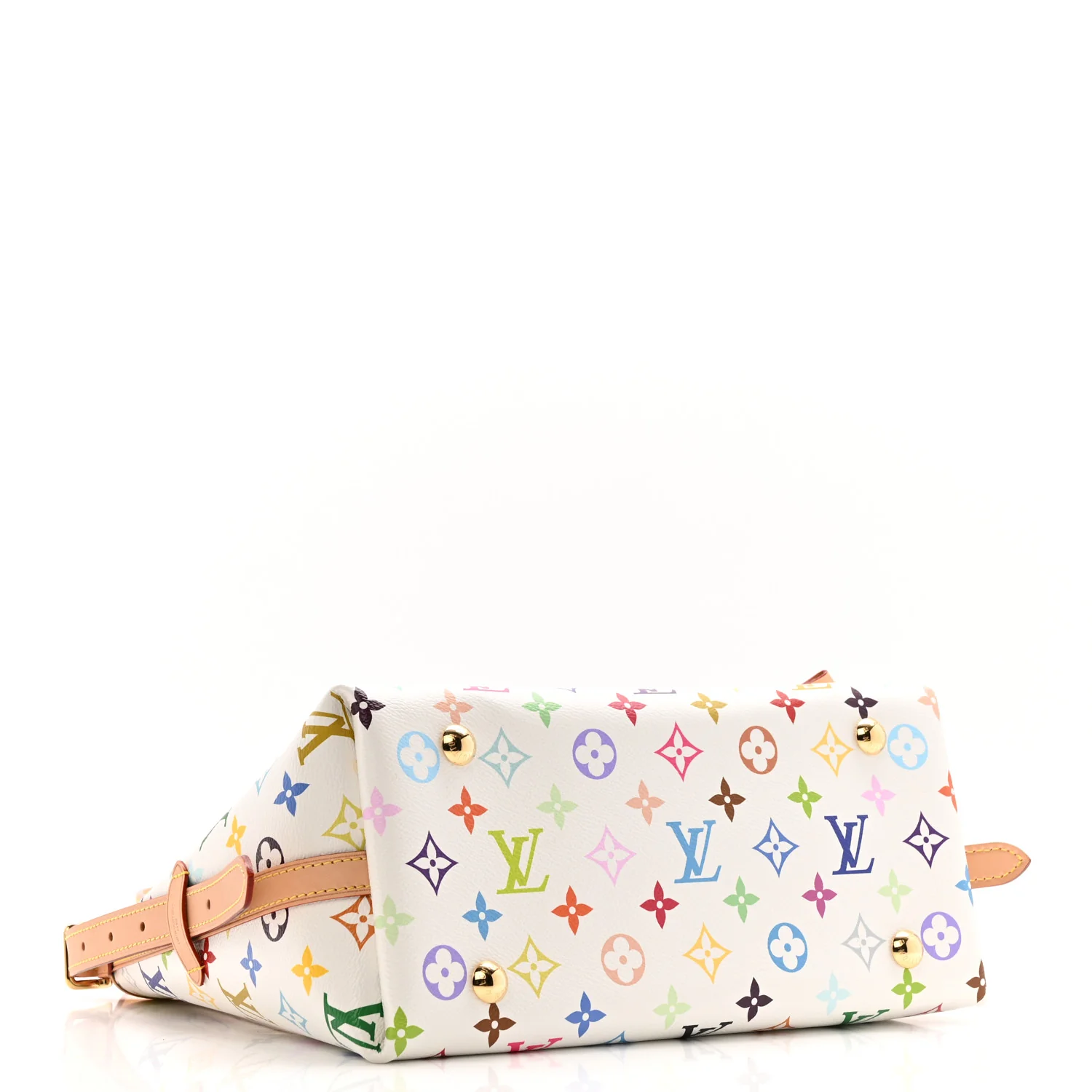 LV X TM Monogram Multicolor CarryAll PM White - Image 5