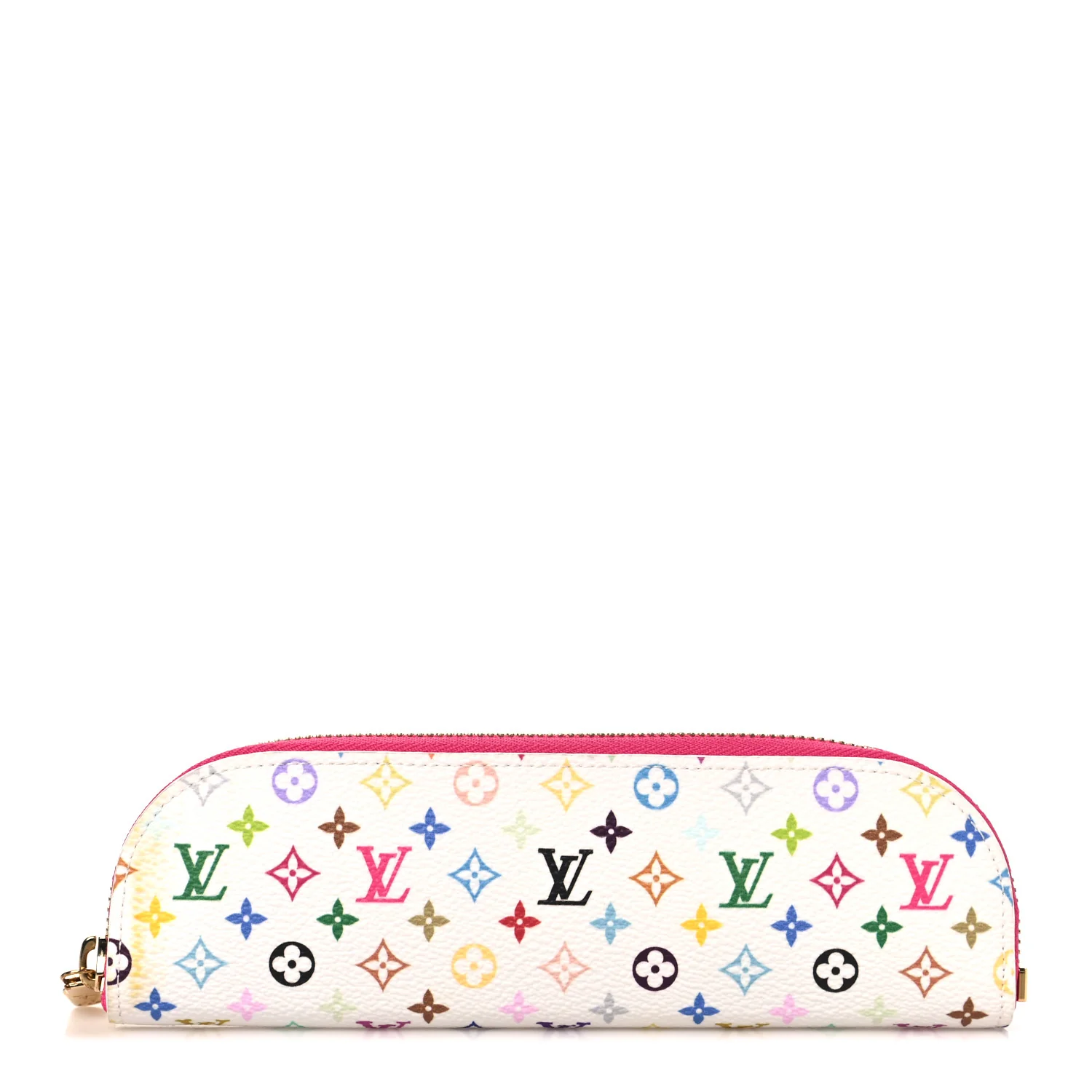 LV X TM Monogram Multicolor Charlotte Pencil Pouch Fuchsia