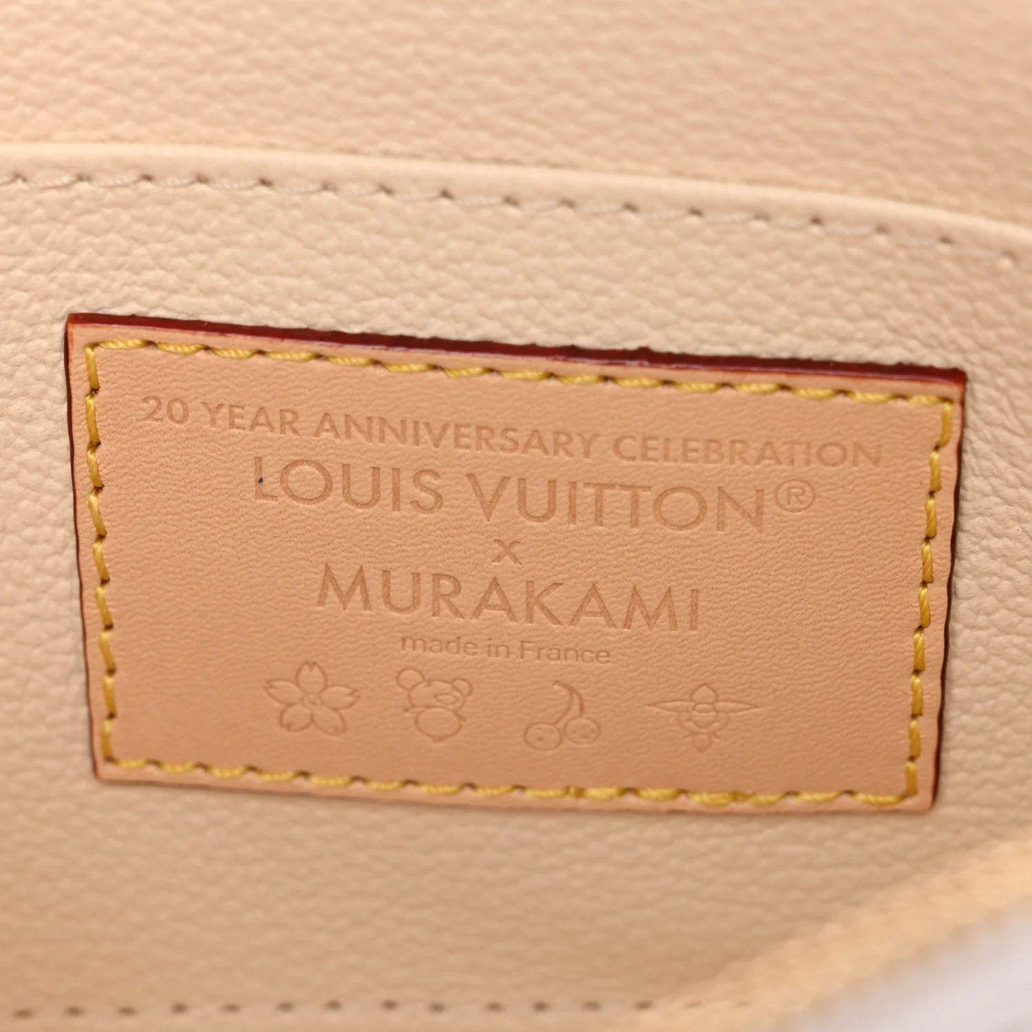 LV X TM Monogram Multicolor Cosmetic Pouch PM White - Image 6
