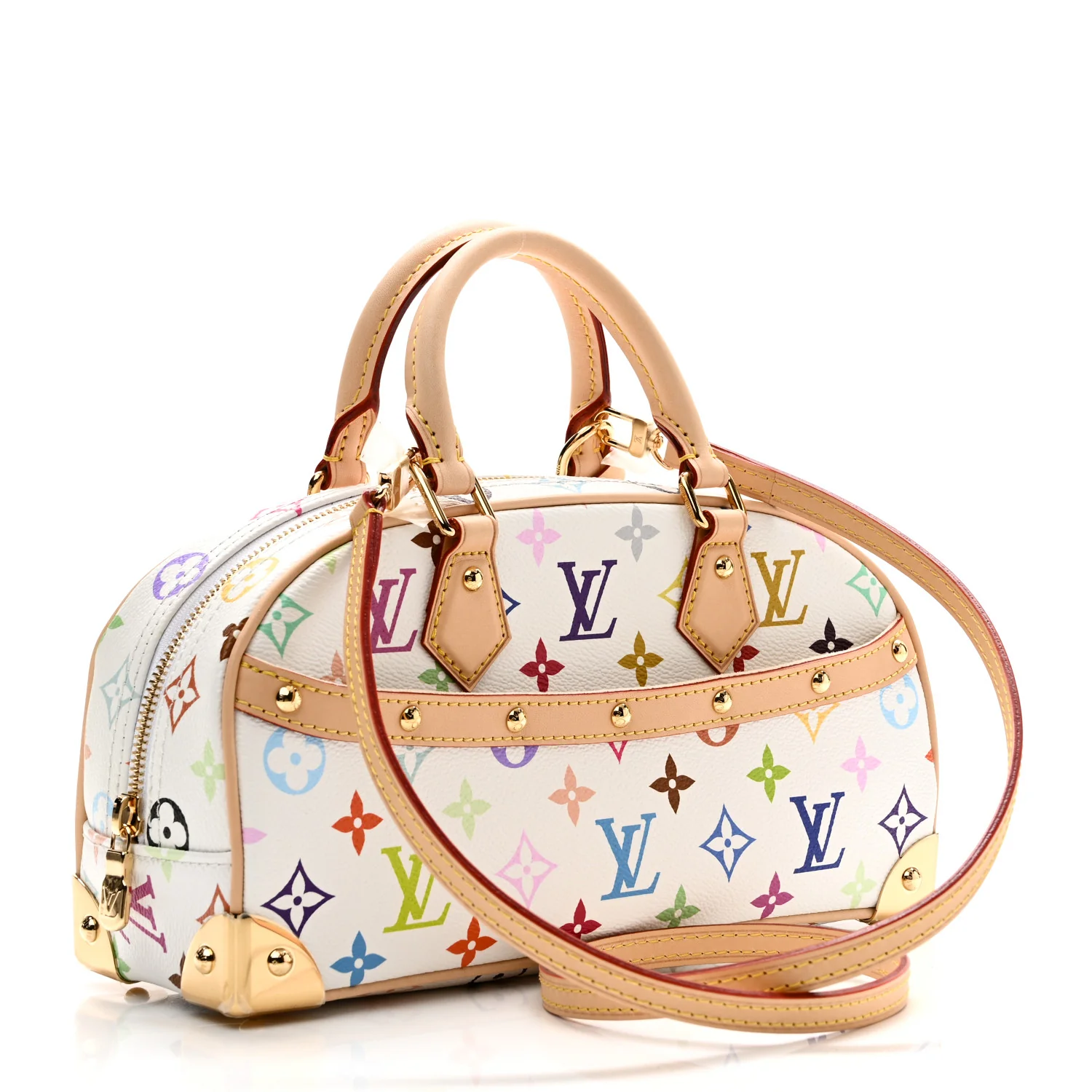 LV x TM Monogram Multicolor East West White - Image 3