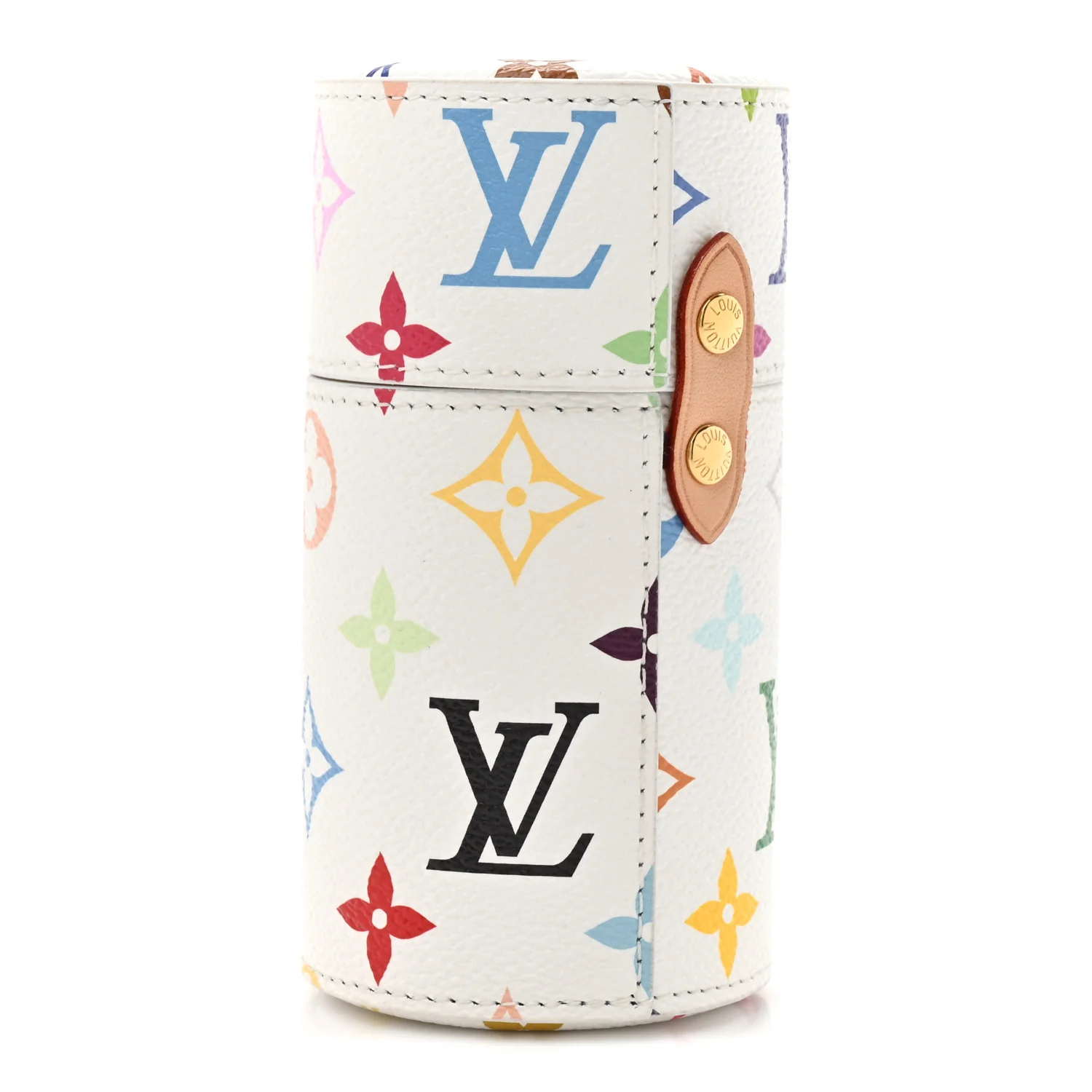 LV X TM Monogram Multicolor Fragrance Travel Case White - Image 3