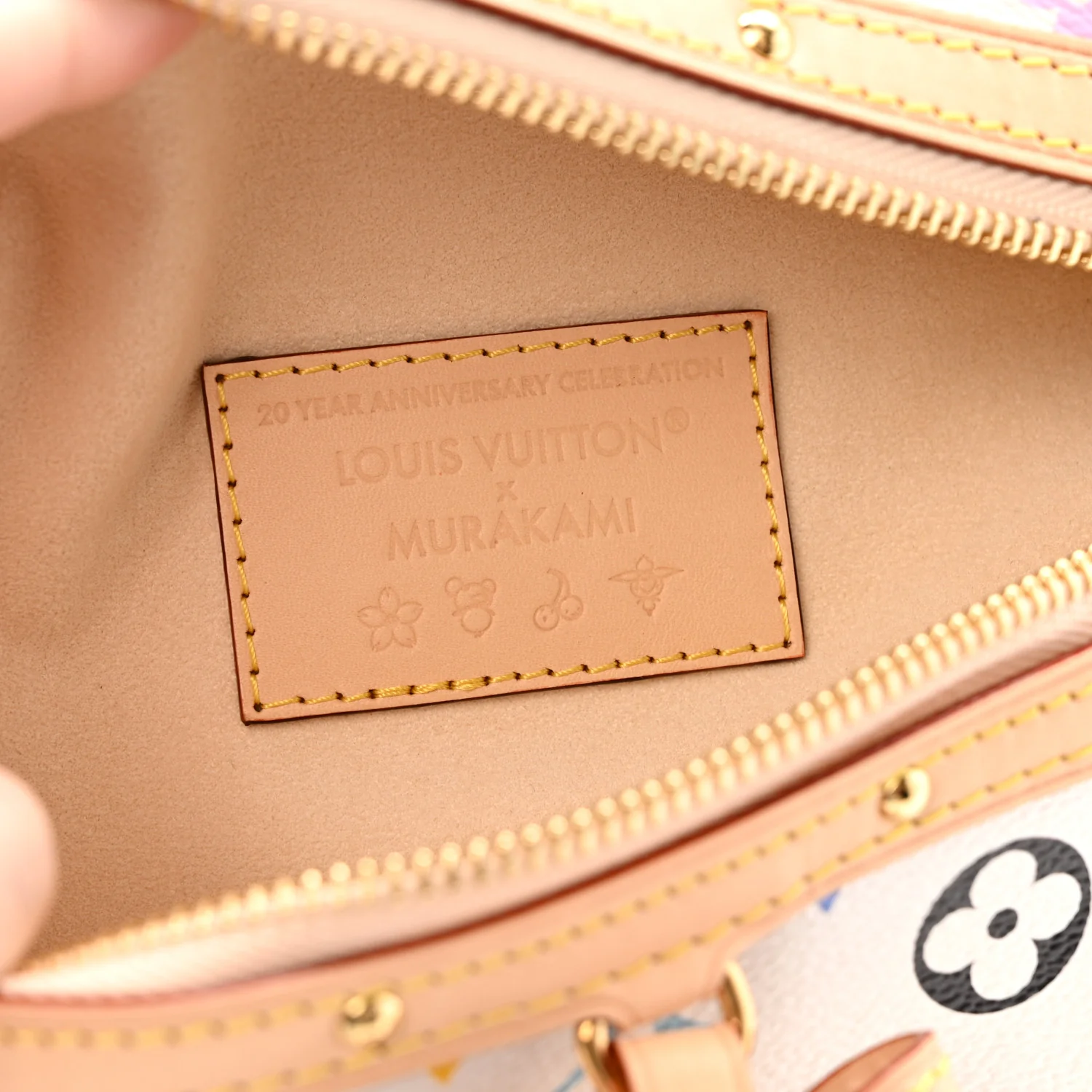 LV X TM Monogram Multicolor High Rise Bumbag White - Image 6