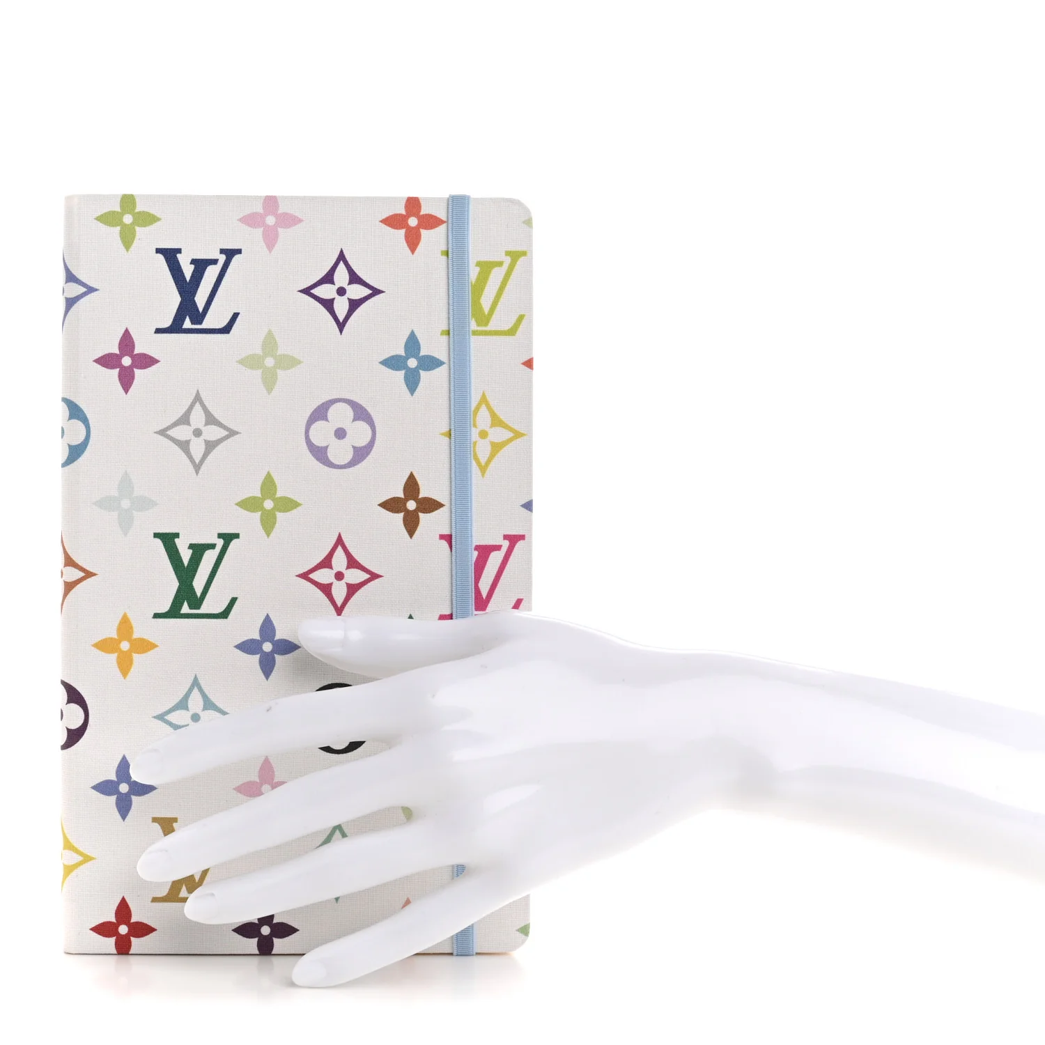 LV x TM Monogram Multicolor Jane Notebook MM White - Image 2