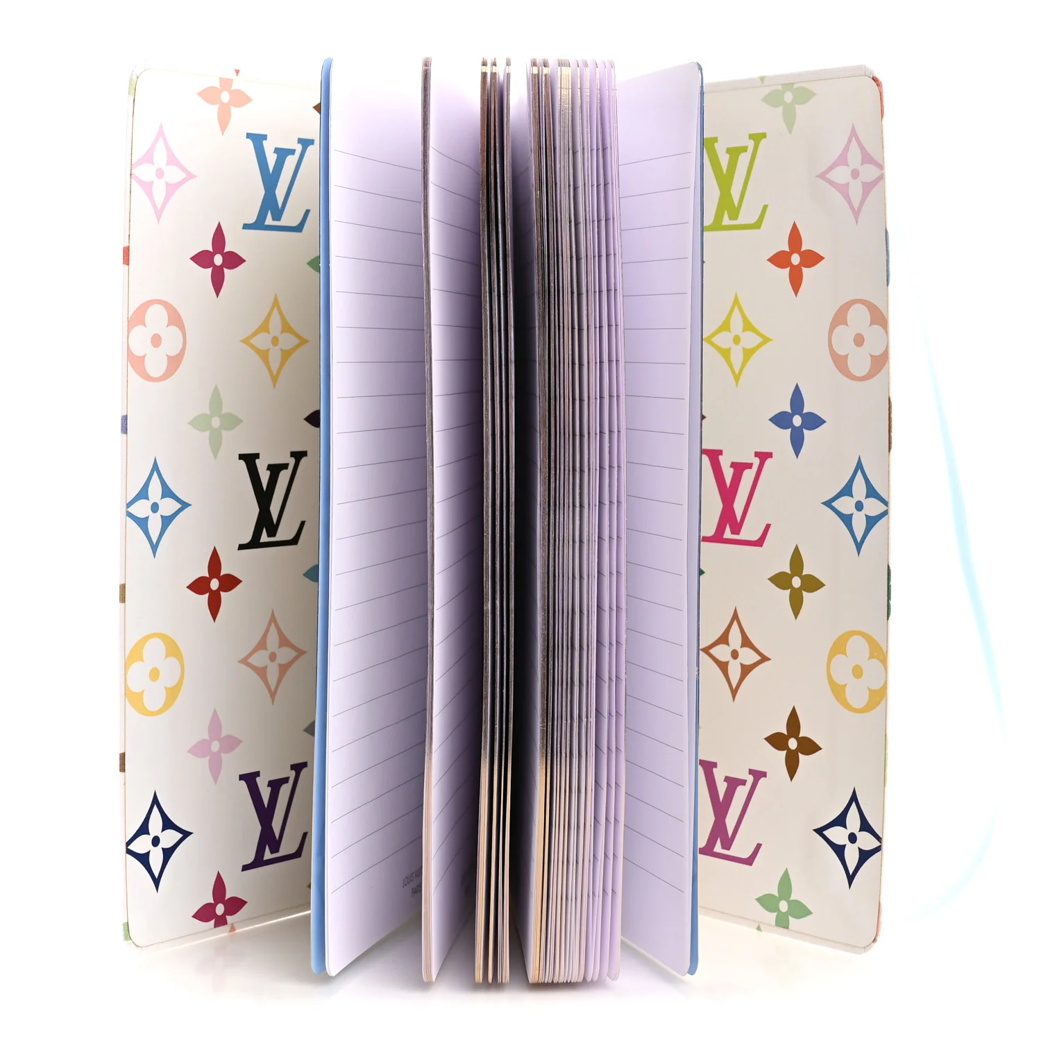 LV x TM Monogram Multicolor Jane Notebook MM White - Image 5